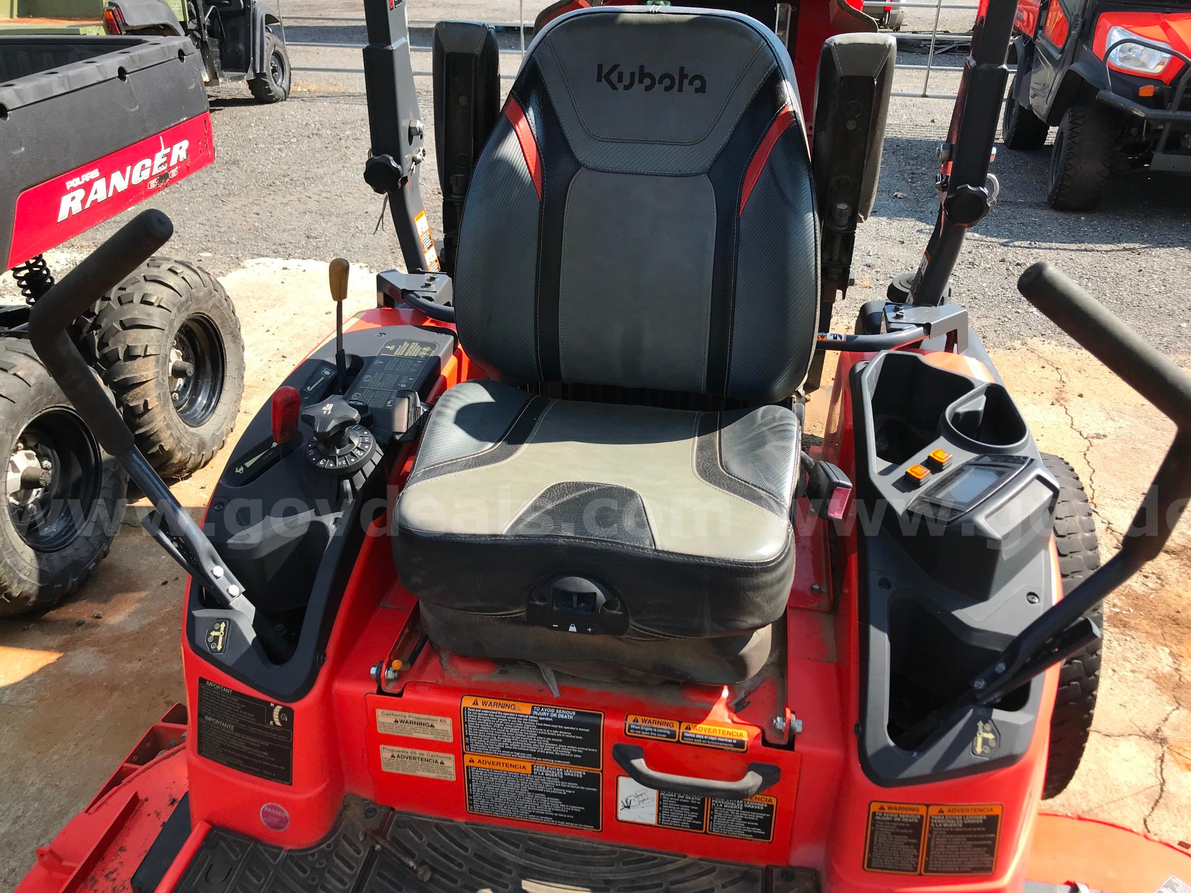 KUBOTA ZD1511LF 72 ZERO TURN MOWER.