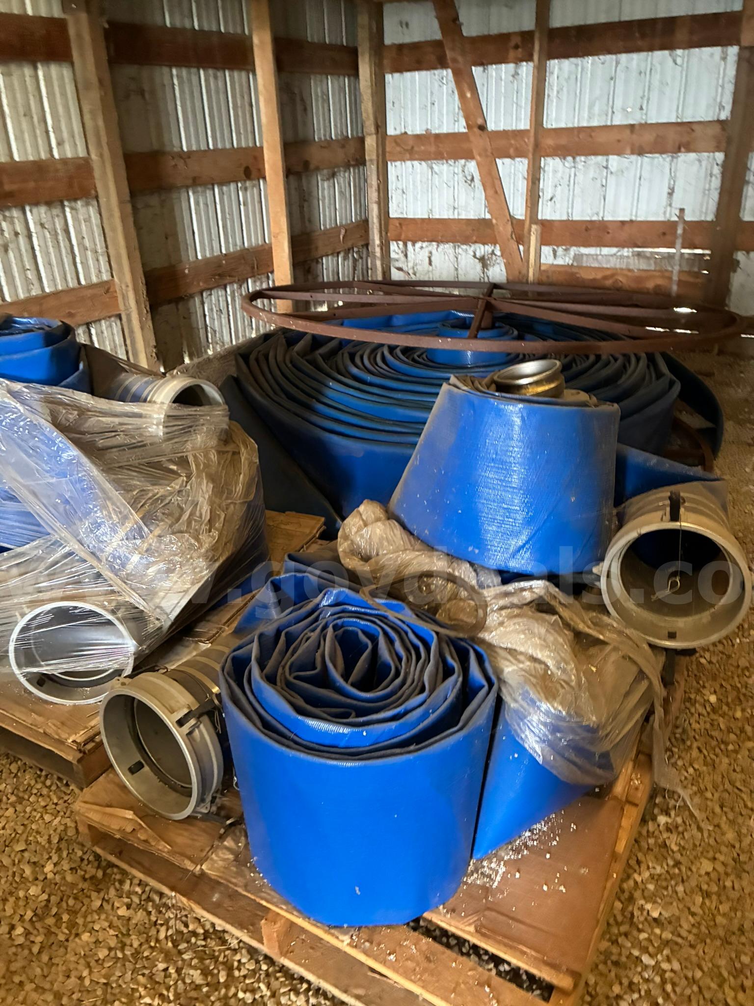 Layflat Hose with Camlock Couplings   Government Surplus Auction - Photo #2