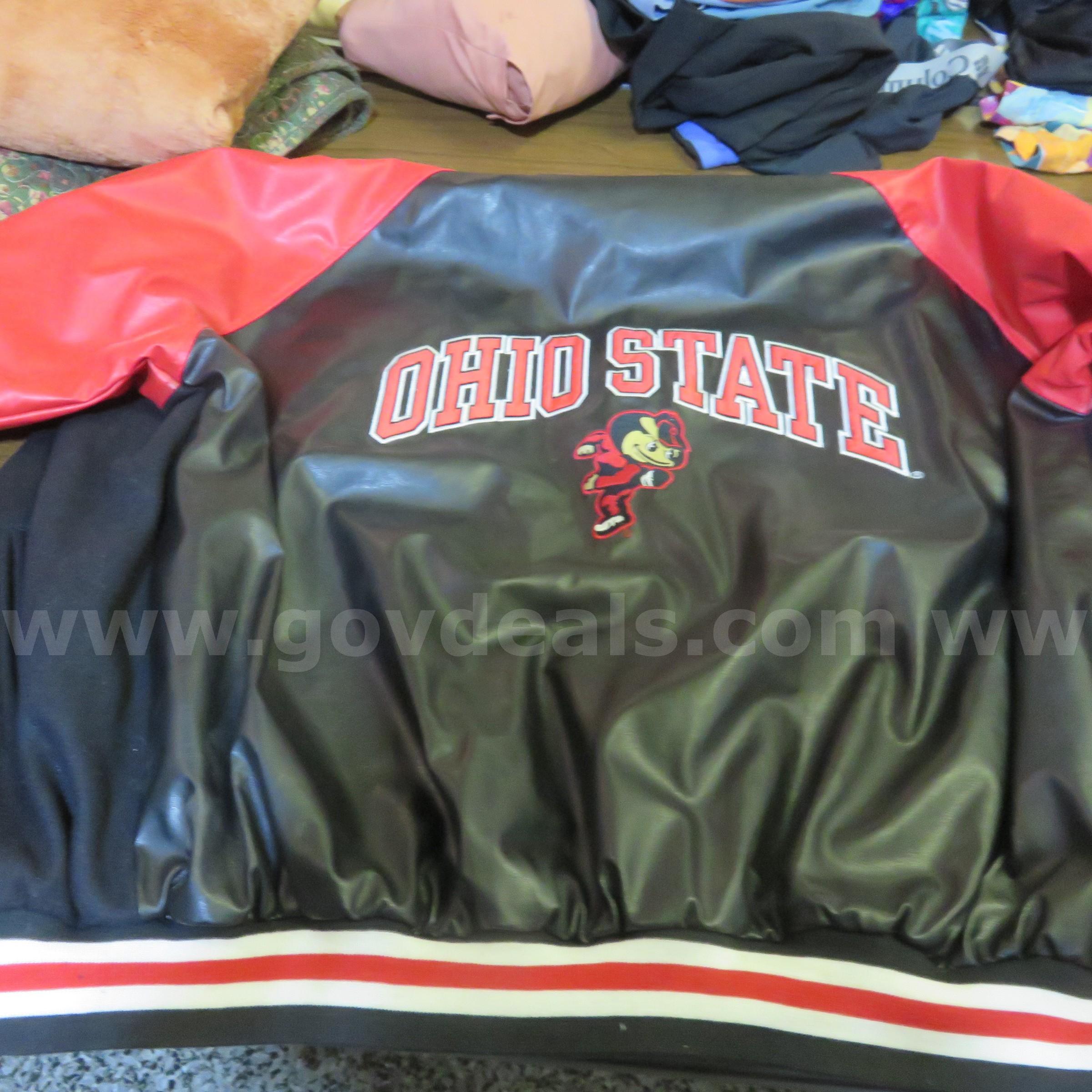 Ohio State Jackets - Lot of 3. Ohio State hat and picture   Government Surplus Auction - Photo #2
