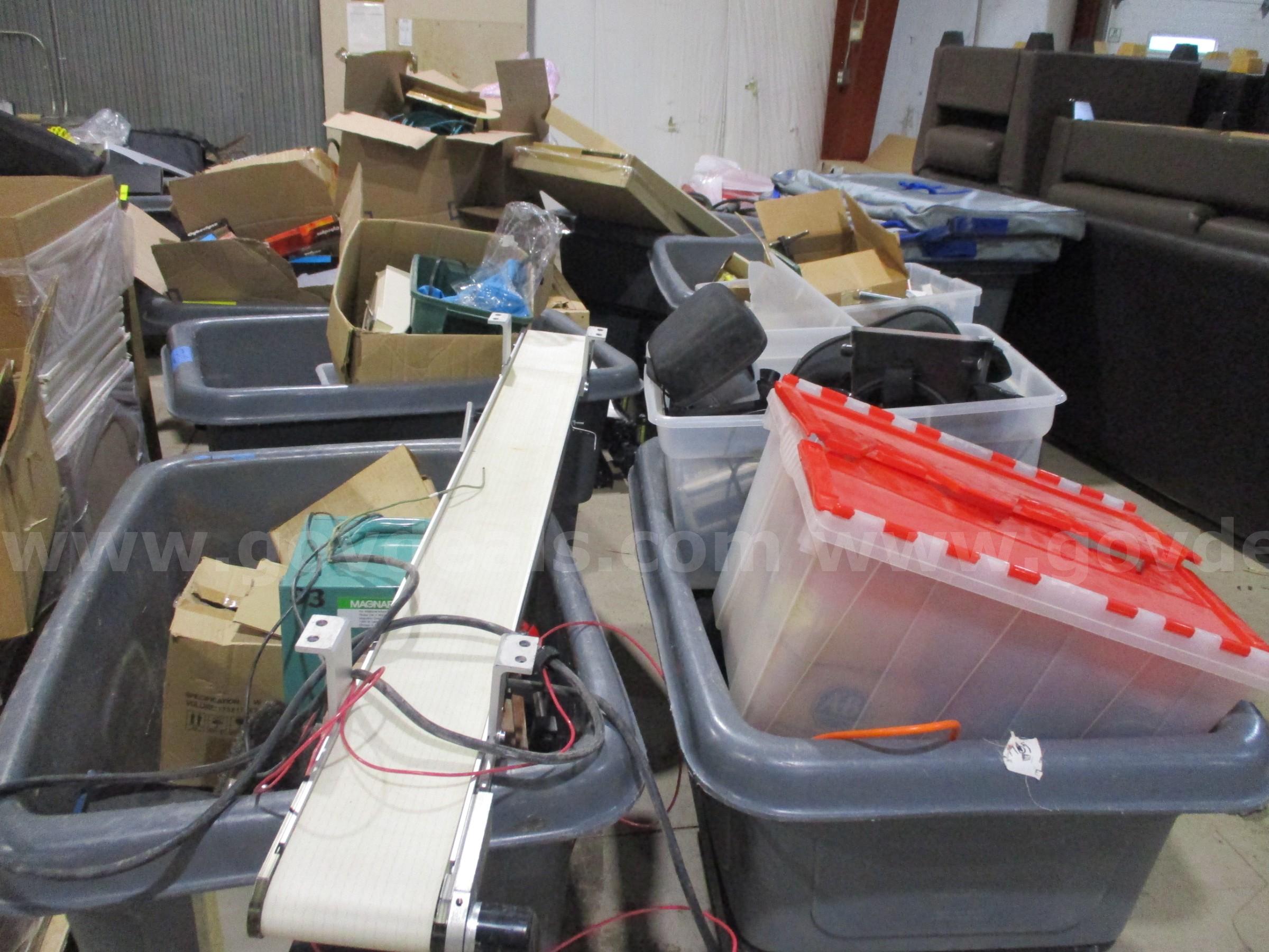 Miscellaneous Surplus Electronics, Hardware, Office Equipment & Accessories - Bulk Lot   Government Surplus Auction - Primary Photo