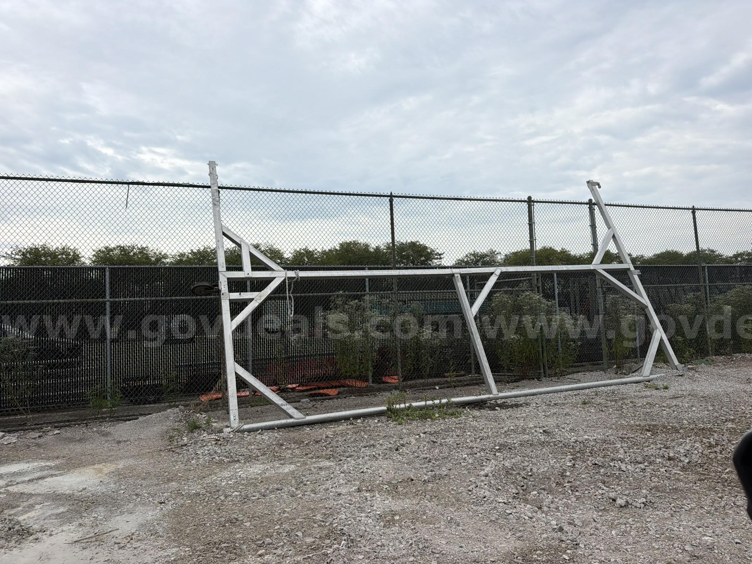 Aluminum Baseball Protective Net Frame / Backstop Structure   Government Surplus Auction - Primary Photo