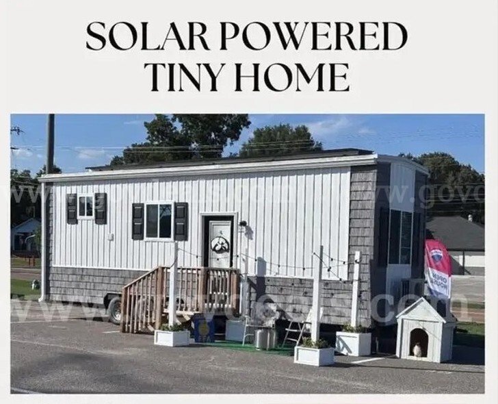 Solar Powered Tiny Home - 32' Triple-Axle Trailer ***RESERVE LOWERED****   Government Surplus Auction - Photo #5