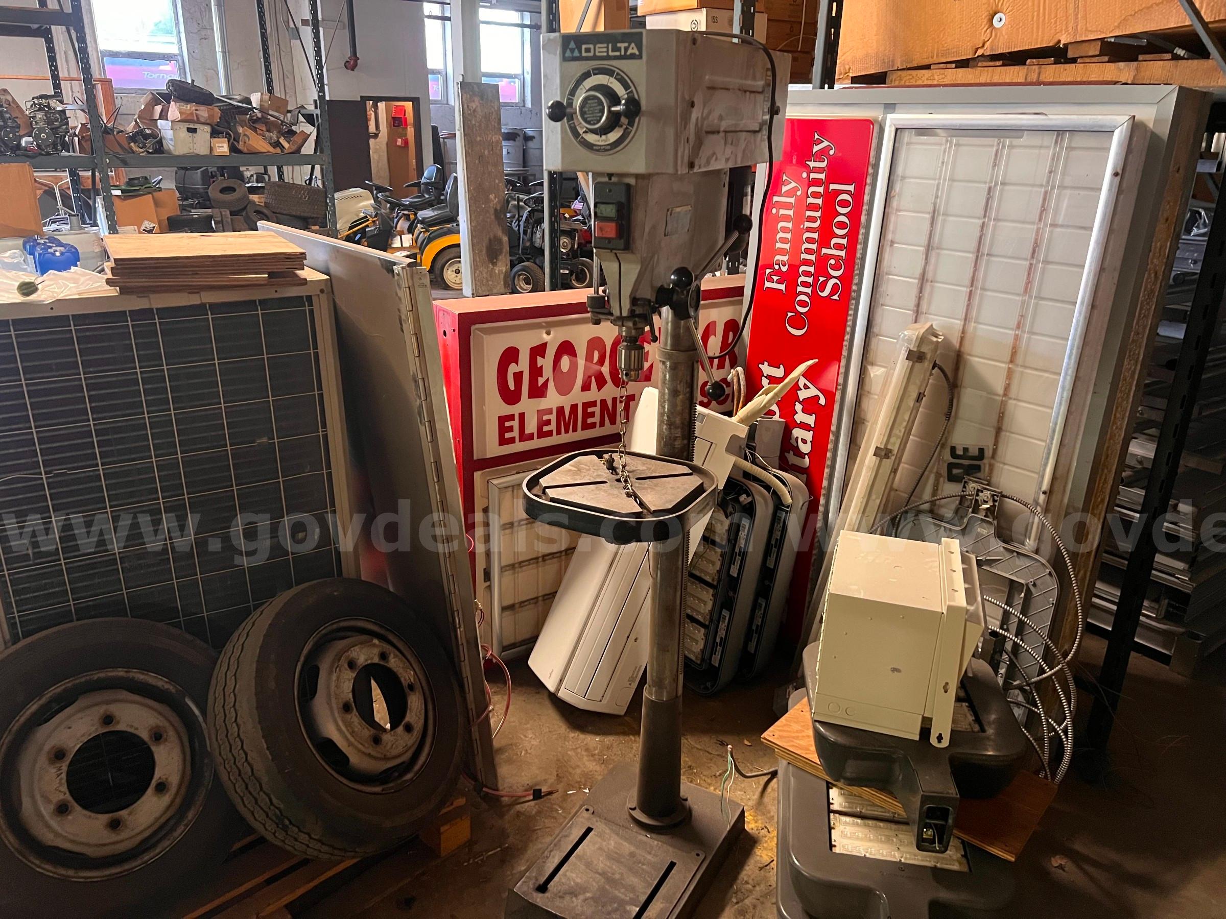 Delta Drill Press   Government Surplus Auction - Photo #3