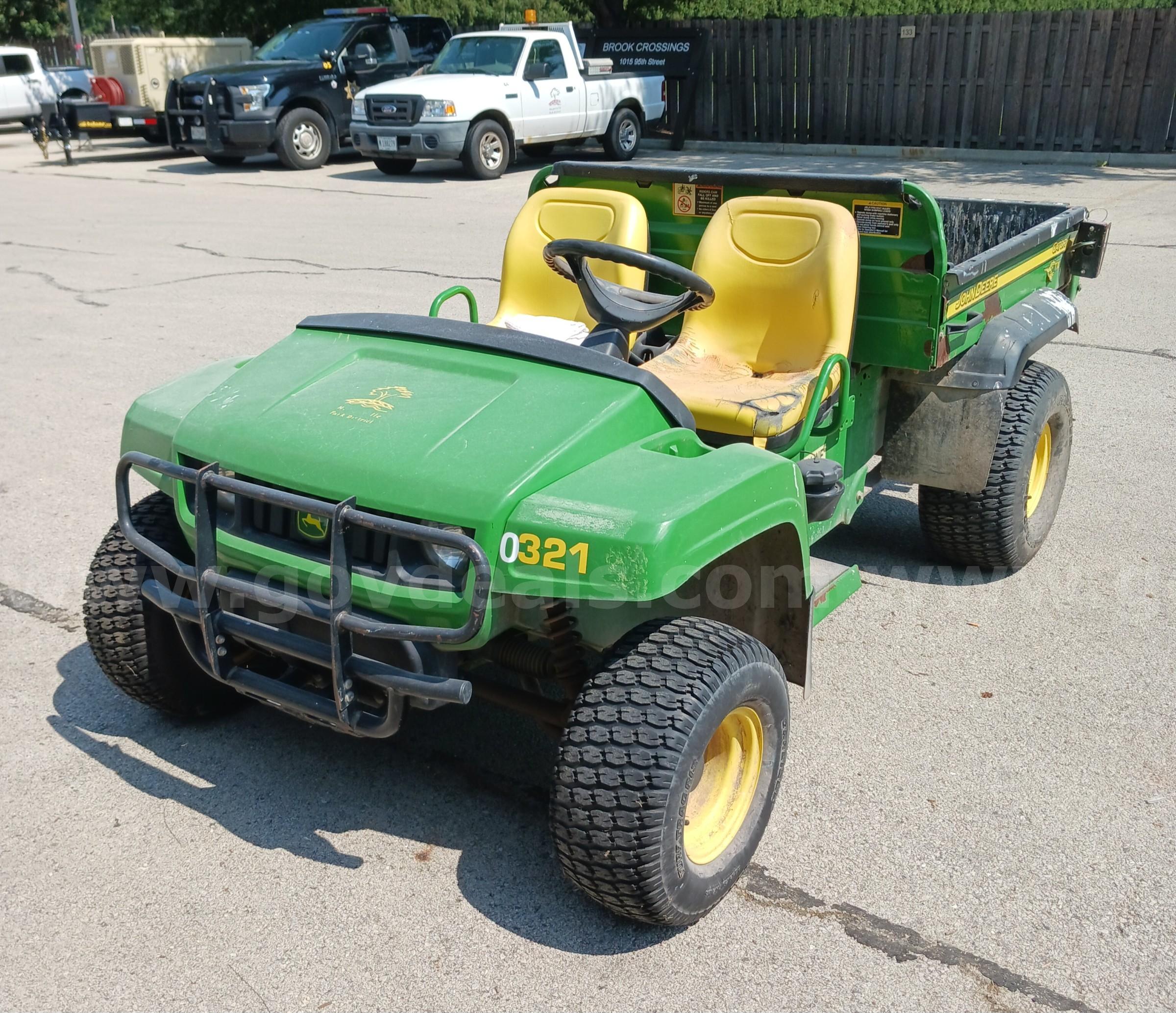 2008 John Deere Gasoline Turf TX Gator
