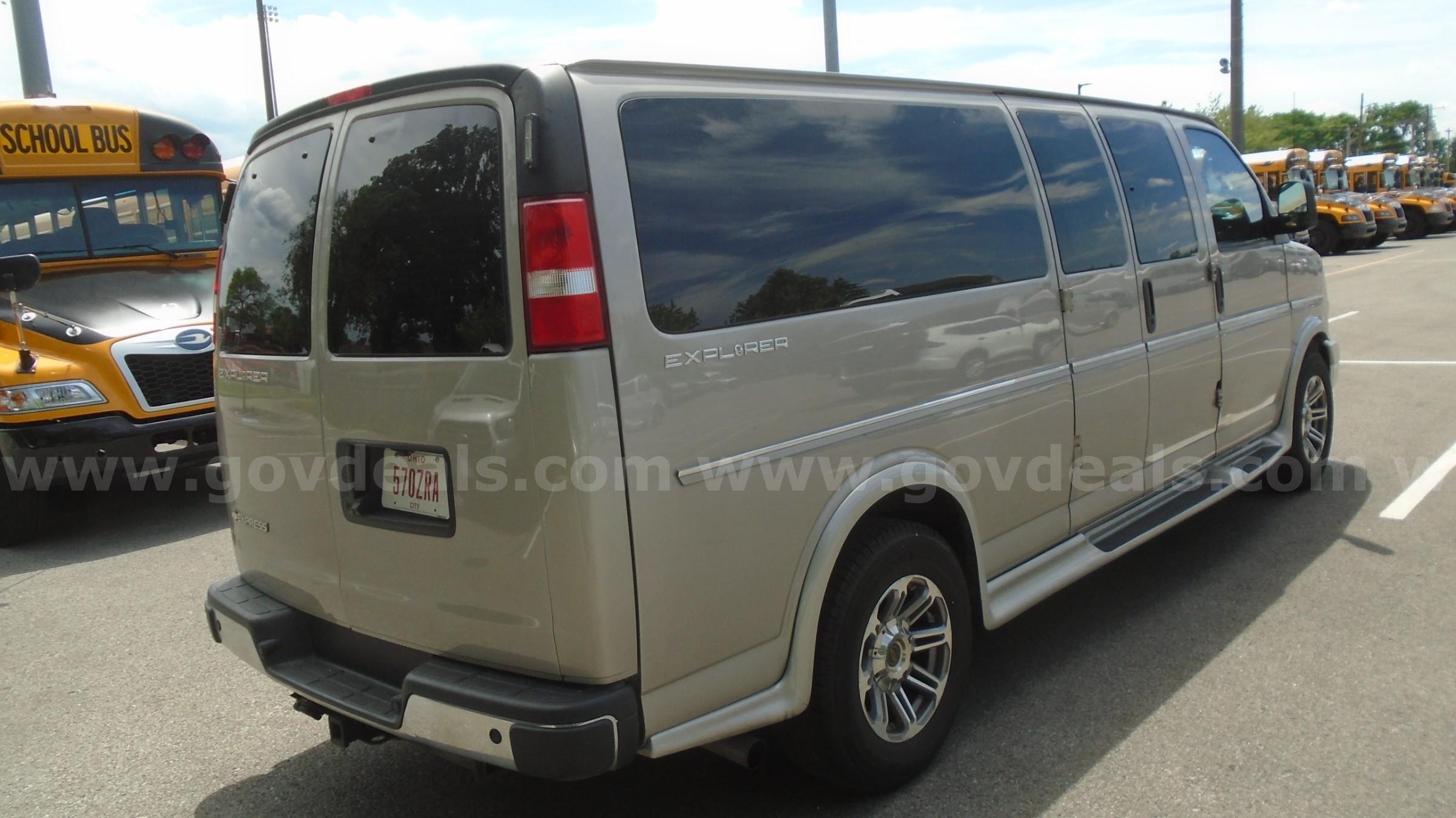 2023 Chevrolet Express Explorer Conversion Van Chevrolet Explorer Government Surplus Auction - Photo #5