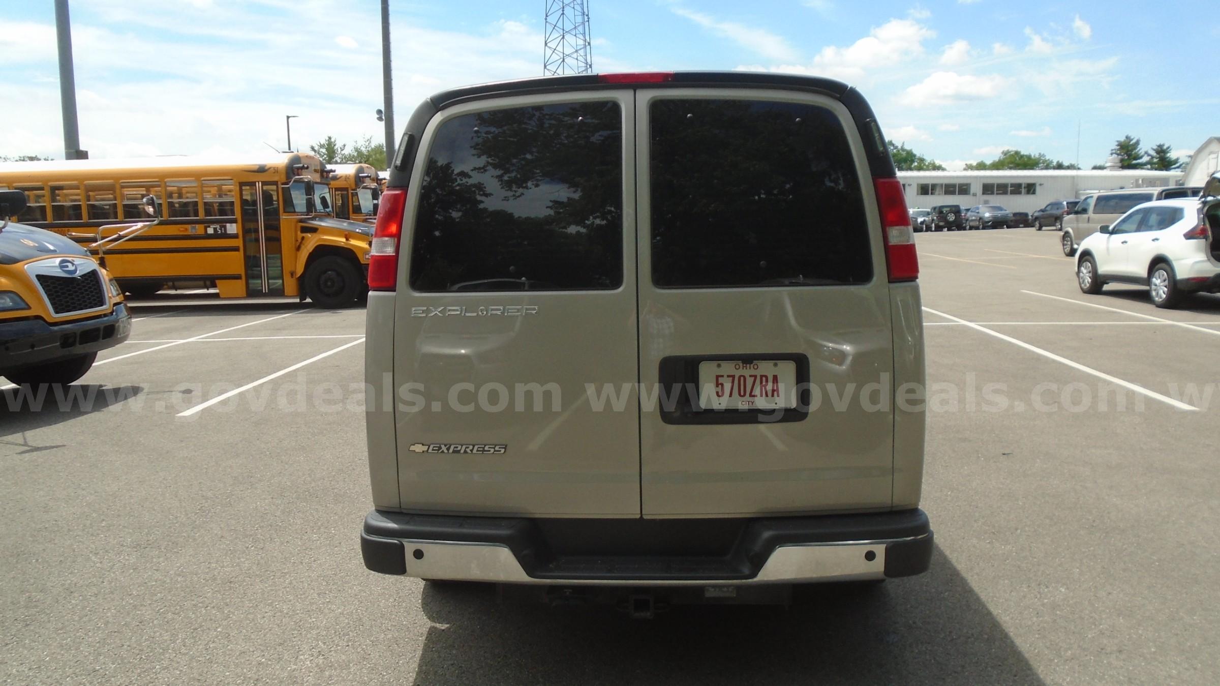 2023 Chevrolet Express Explorer Conversion Van Chevrolet Explorer Government Surplus Auction - Photo #6