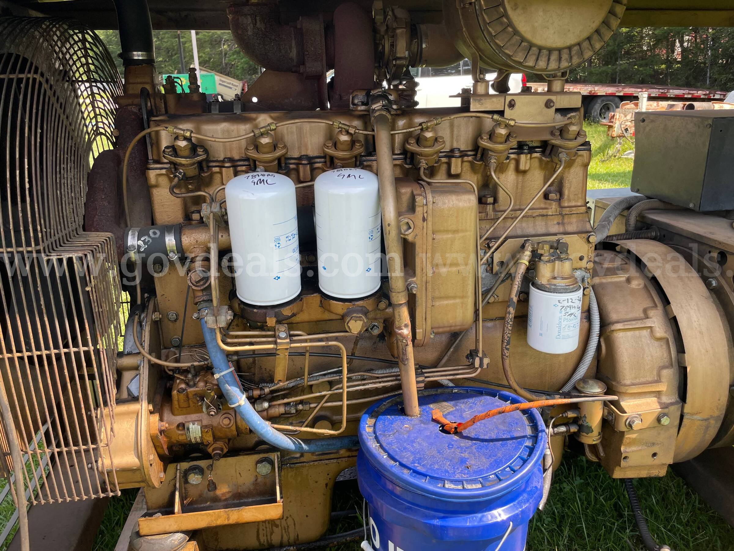 Kohler 90KW 3-Phase Generator Kohler 100R0Z01 Government Surplus Auction - Photo #2