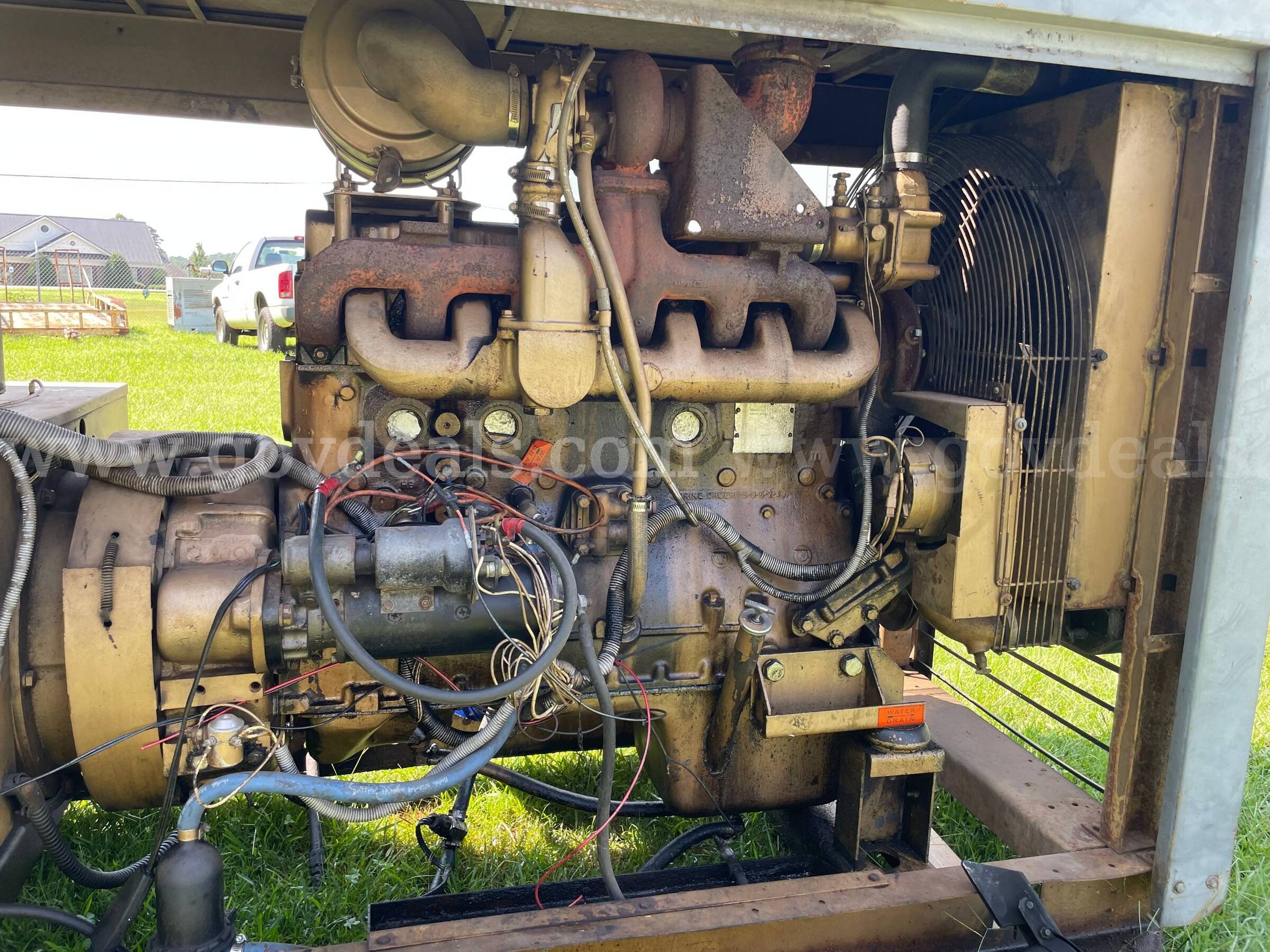 Kohler 90KW 3-Phase Generator Kohler 100R0Z01 Government Surplus Auction - Photo #5