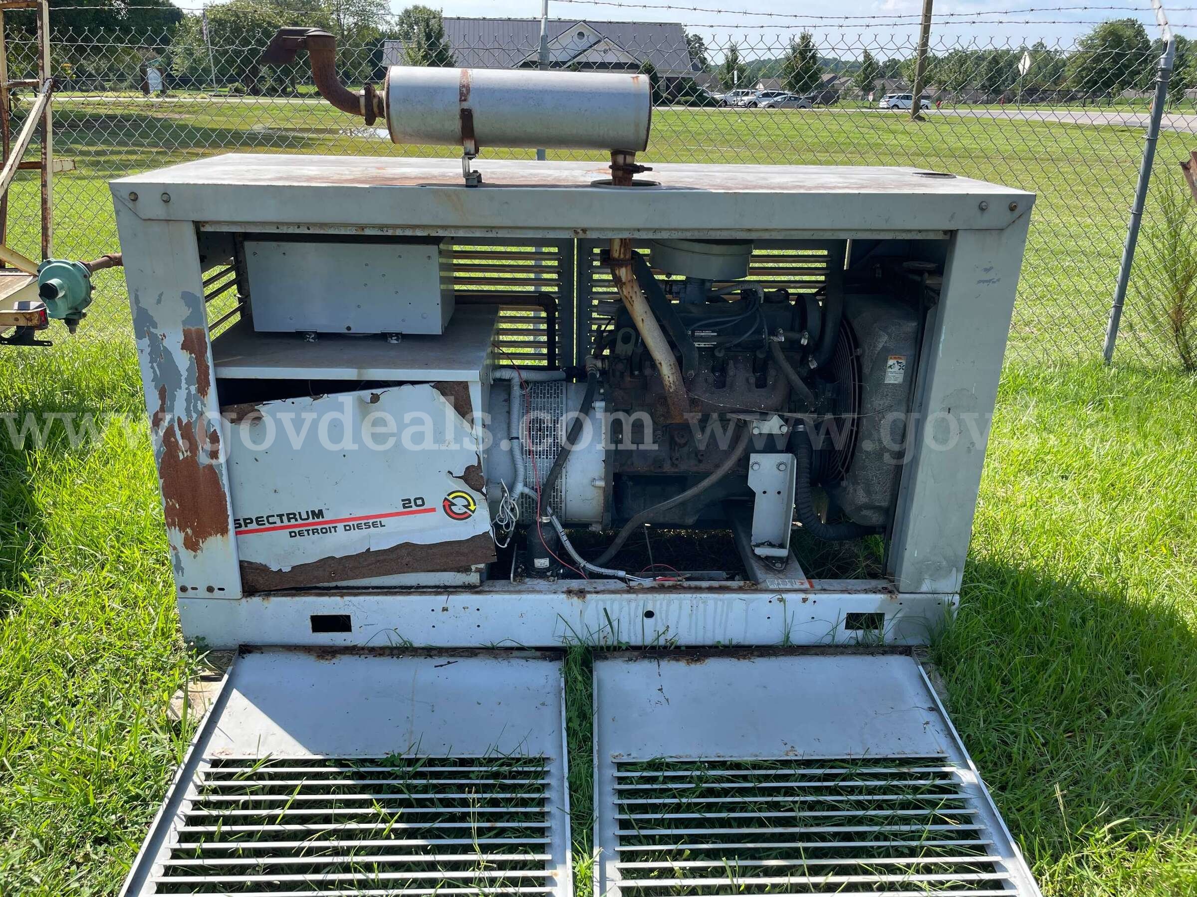 Detroit Diesel Generator   Government Surplus Auction - Primary Photo