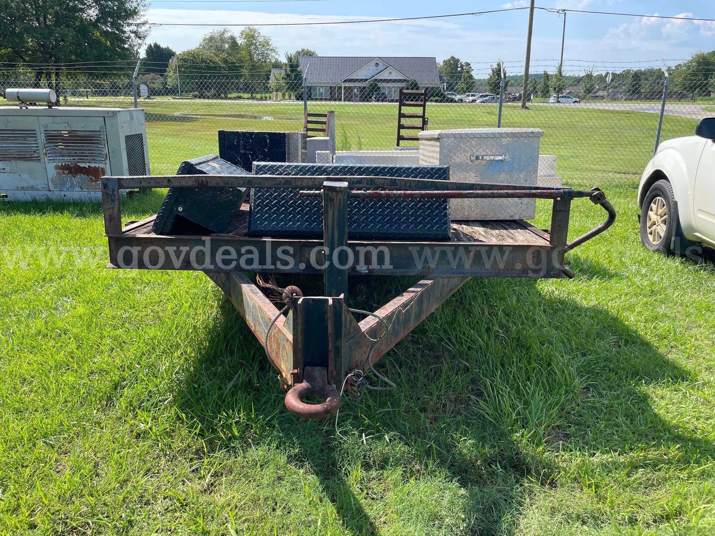 Flatbed Trailer   Government Surplus Auction - Primary Photo