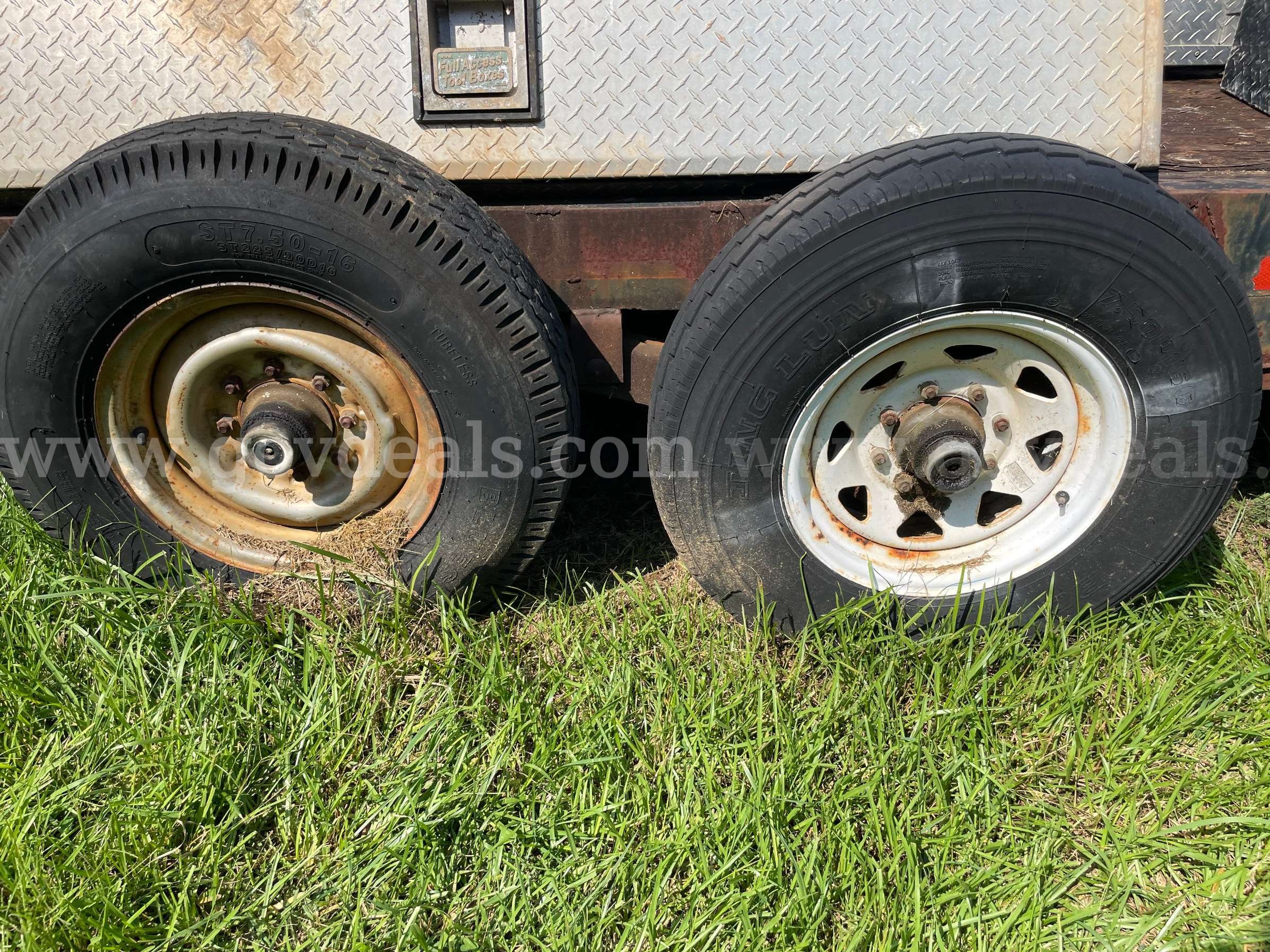 Flatbed Trailer   Government Surplus Auction - Photo #4