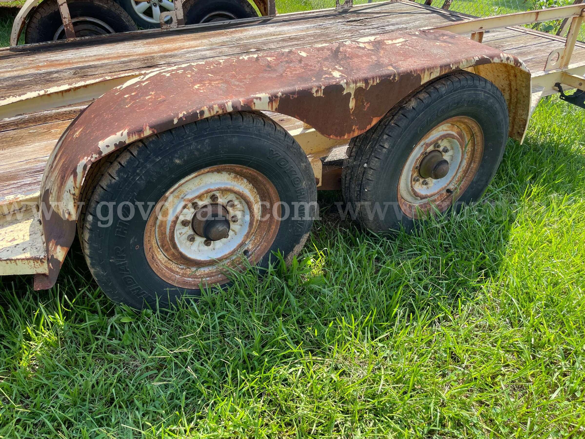 Flatbed Trailer   Government Surplus Auction - Photo #5
