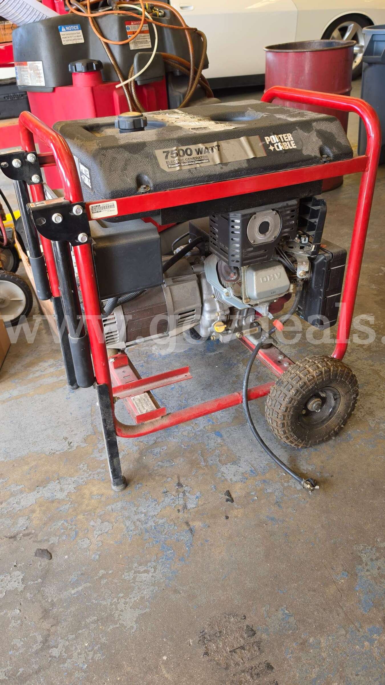 7500 Watt Electric Generator