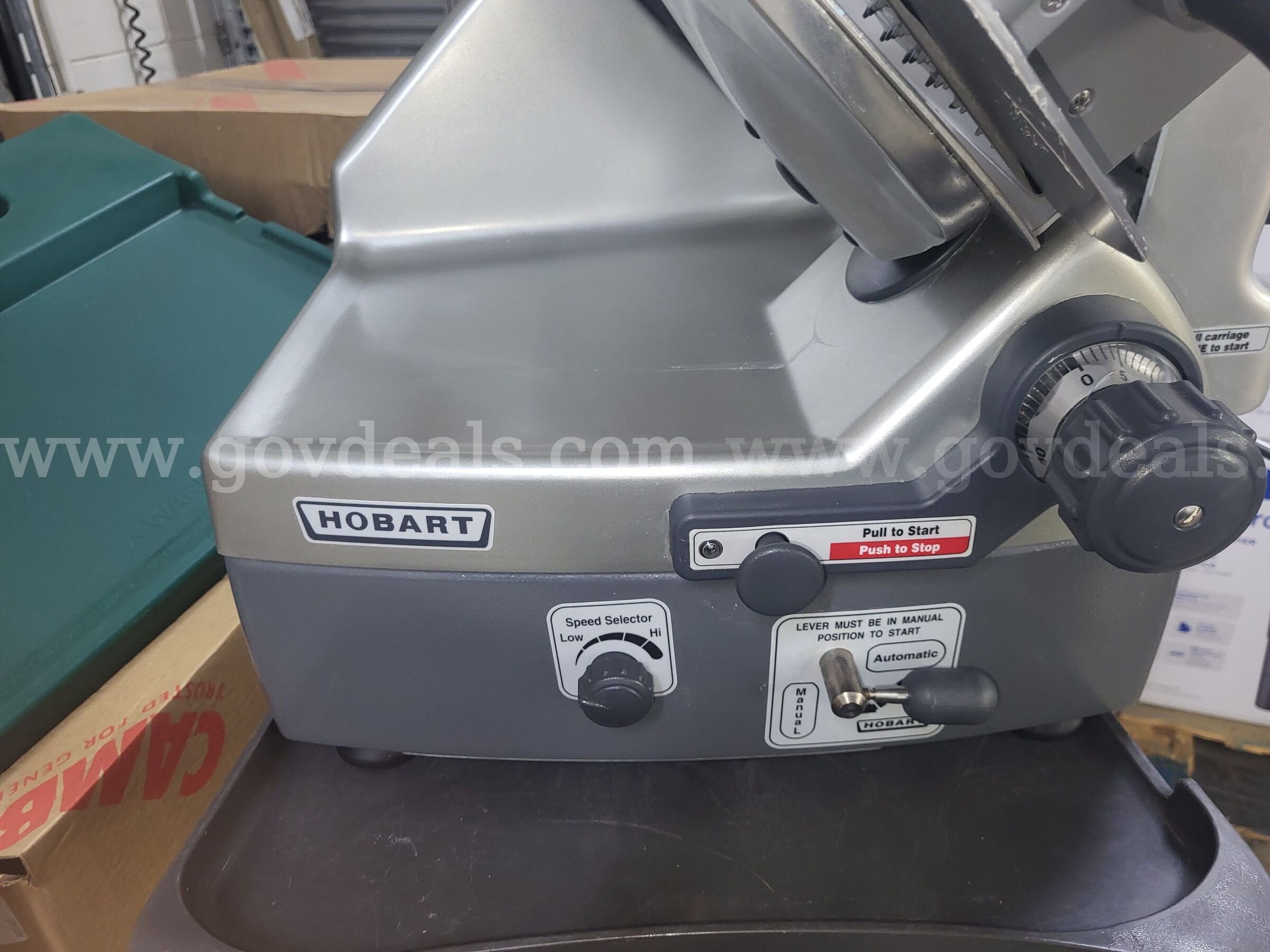 Slicer Hobart 2912 Government Surplus Auction - Photo #3