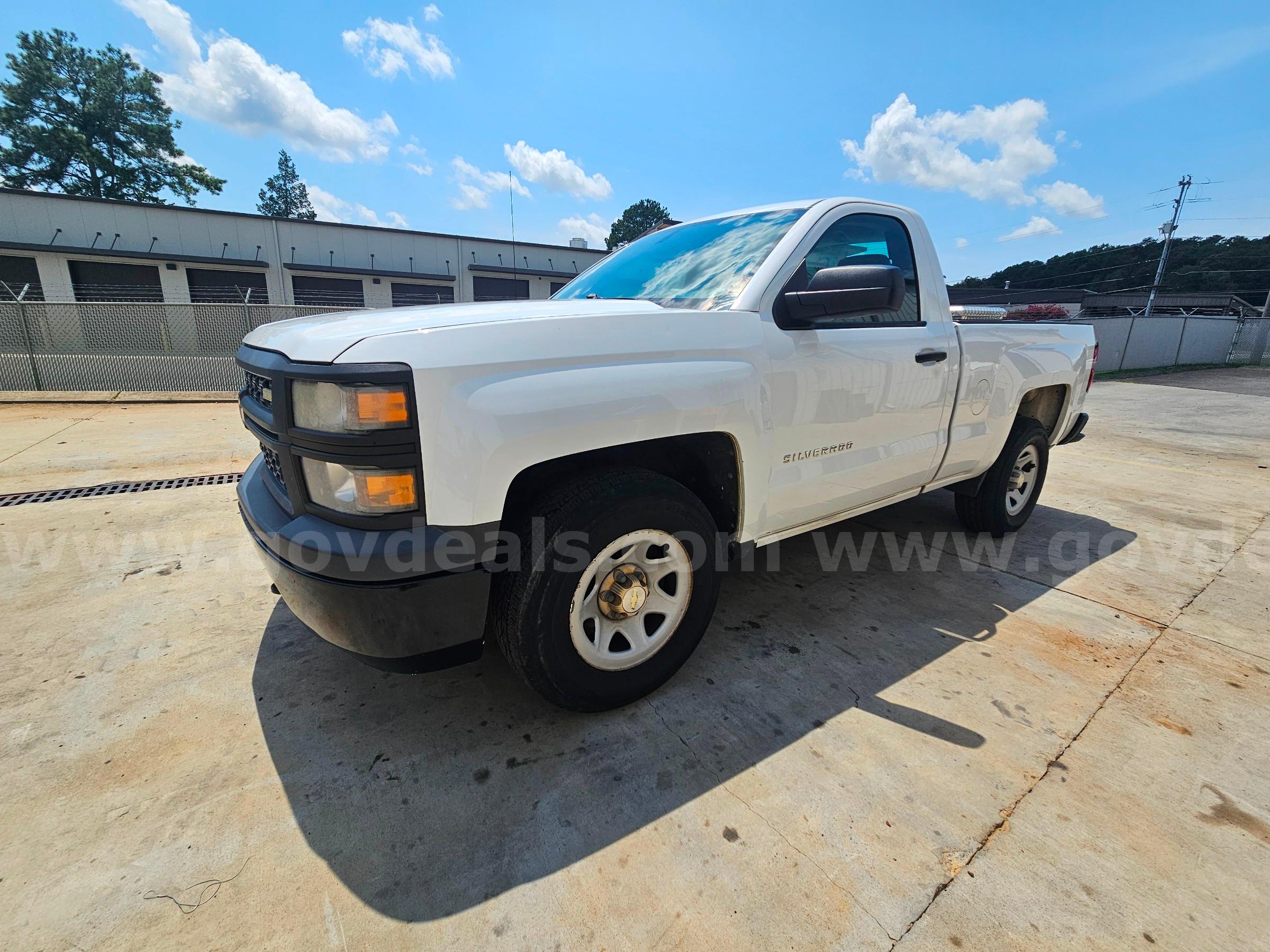 2015 Chevrolet Silverado 1500 Work Truck Short Box 2WD Chevrolet Silverado Government Surplus Auction - Photo #3