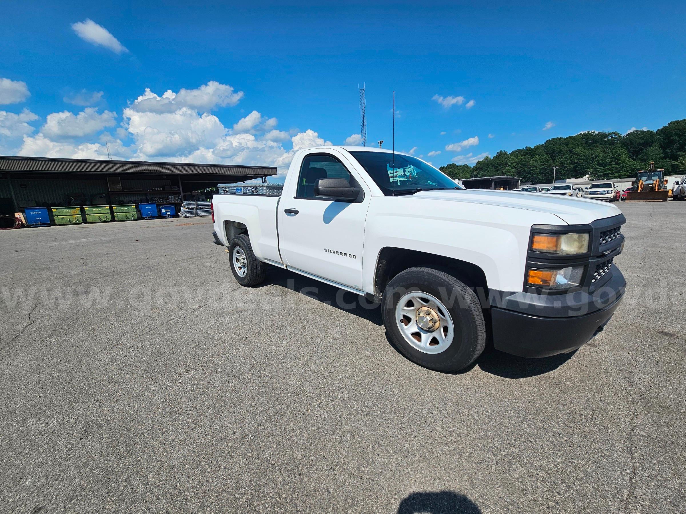 2014 Chevrolet Silverado 1500 Work Truck 1WT Regular Cab 2WD Chevrolet Silverado Government Surplus Auction - Primary Photo