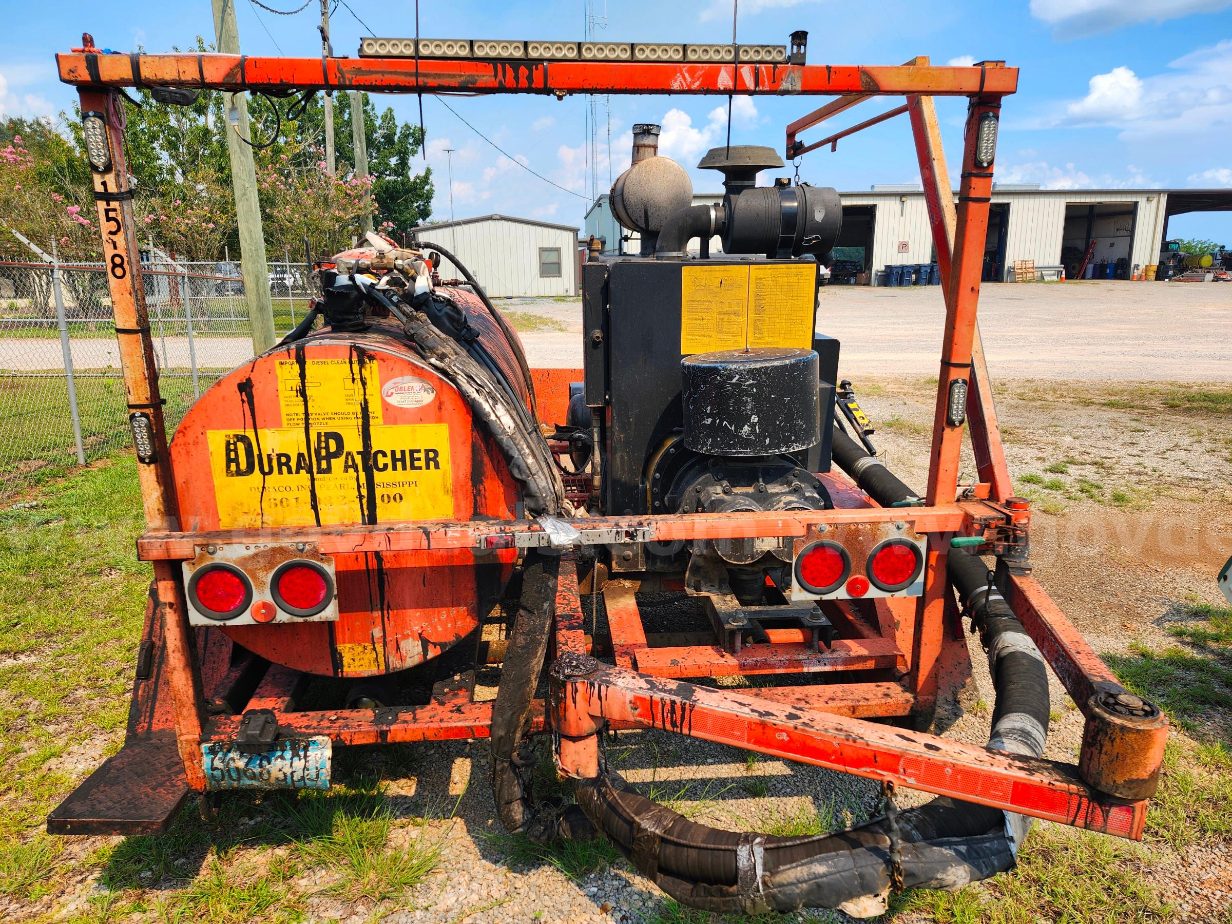 Durapatcher 125DJT, Good Engine DURAPATCHER 125DJT Government Surplus Auction - Photo #5