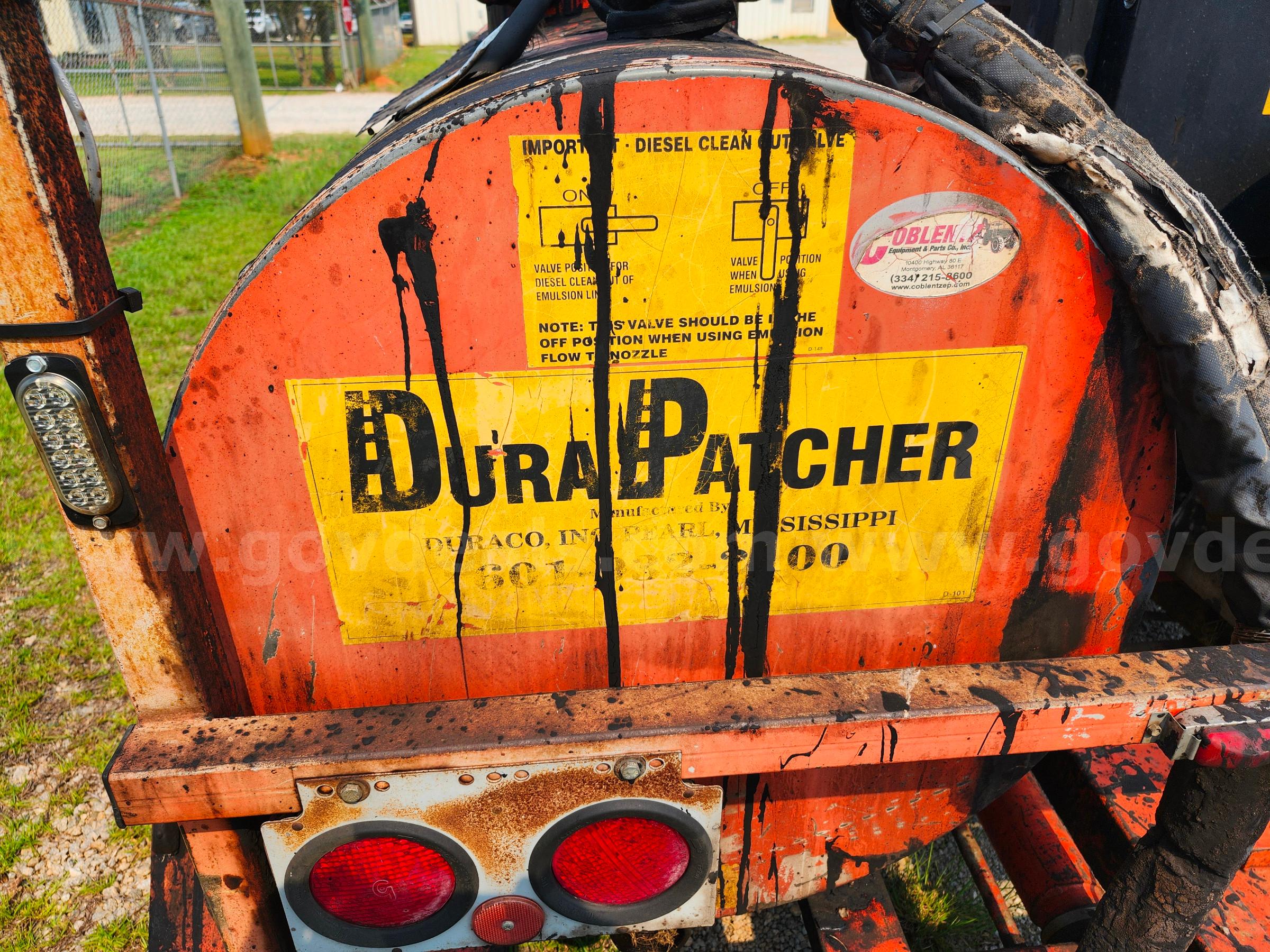 Durapatcher 125DJT, Good Engine DURAPATCHER 125DJT Government Surplus Auction - Photo #6