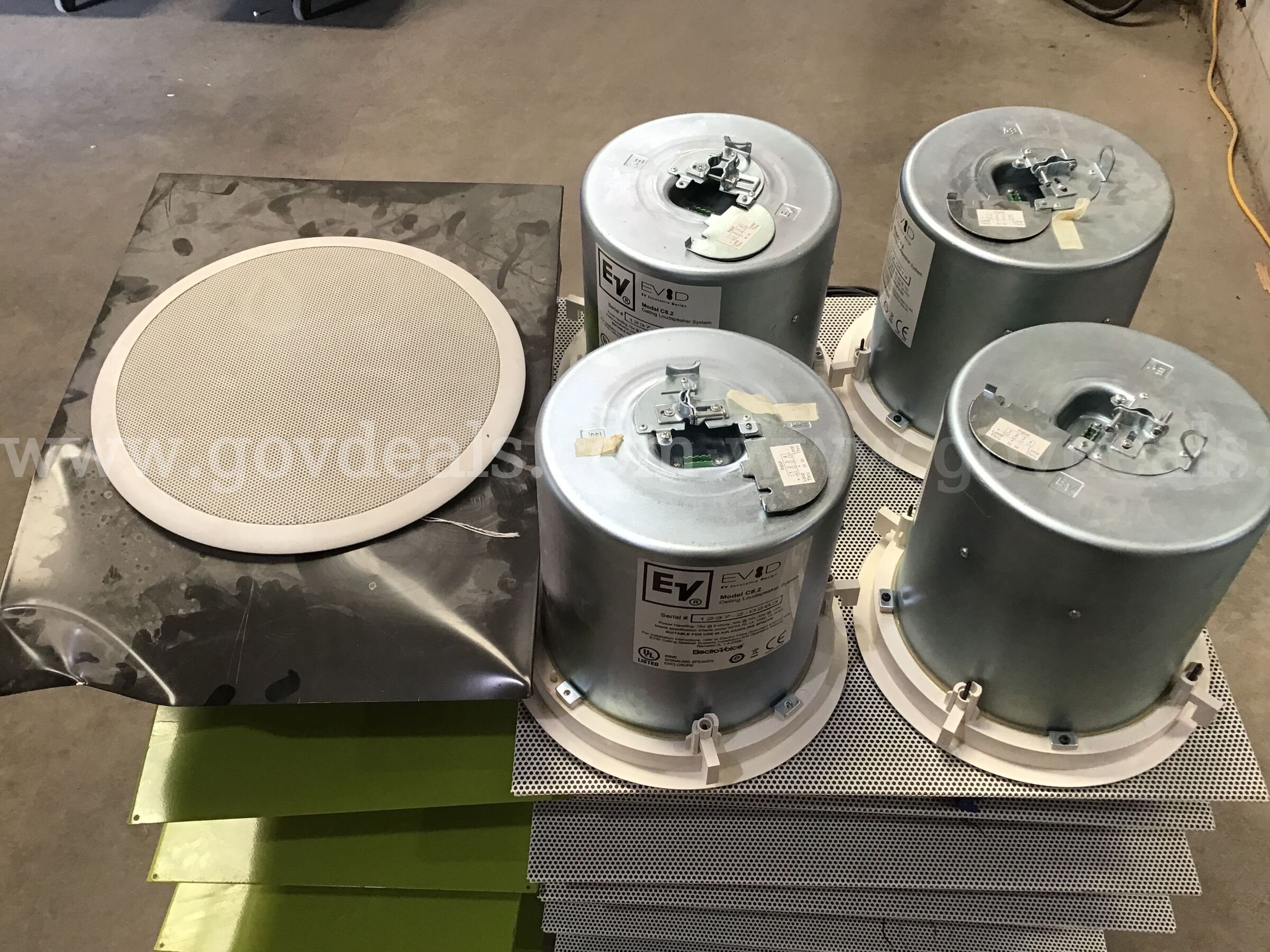 Lot 5 Audio Equipment - 402 lbs  402 Government Surplus Auction - Photo #2