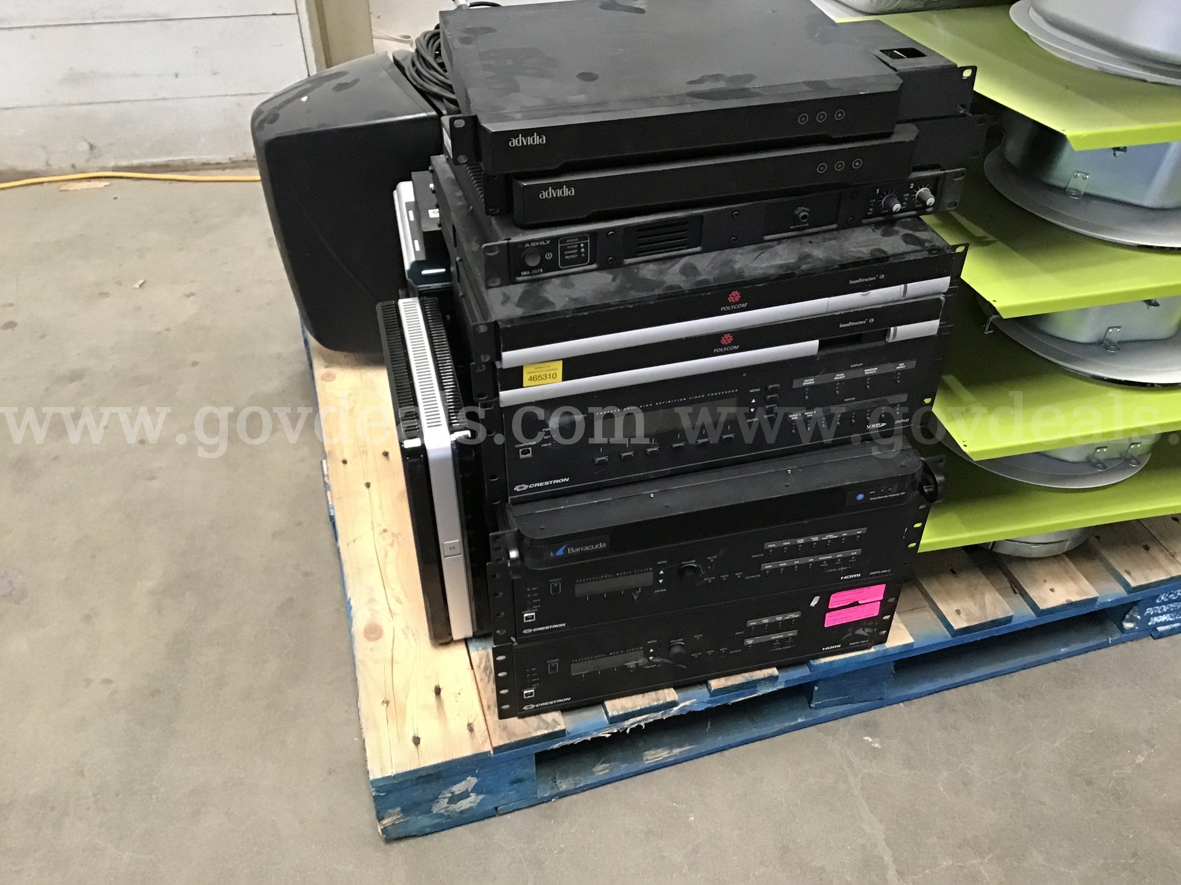 Lot 5 Audio Equipment - 402 lbs  402 Government Surplus Auction - Photo #6