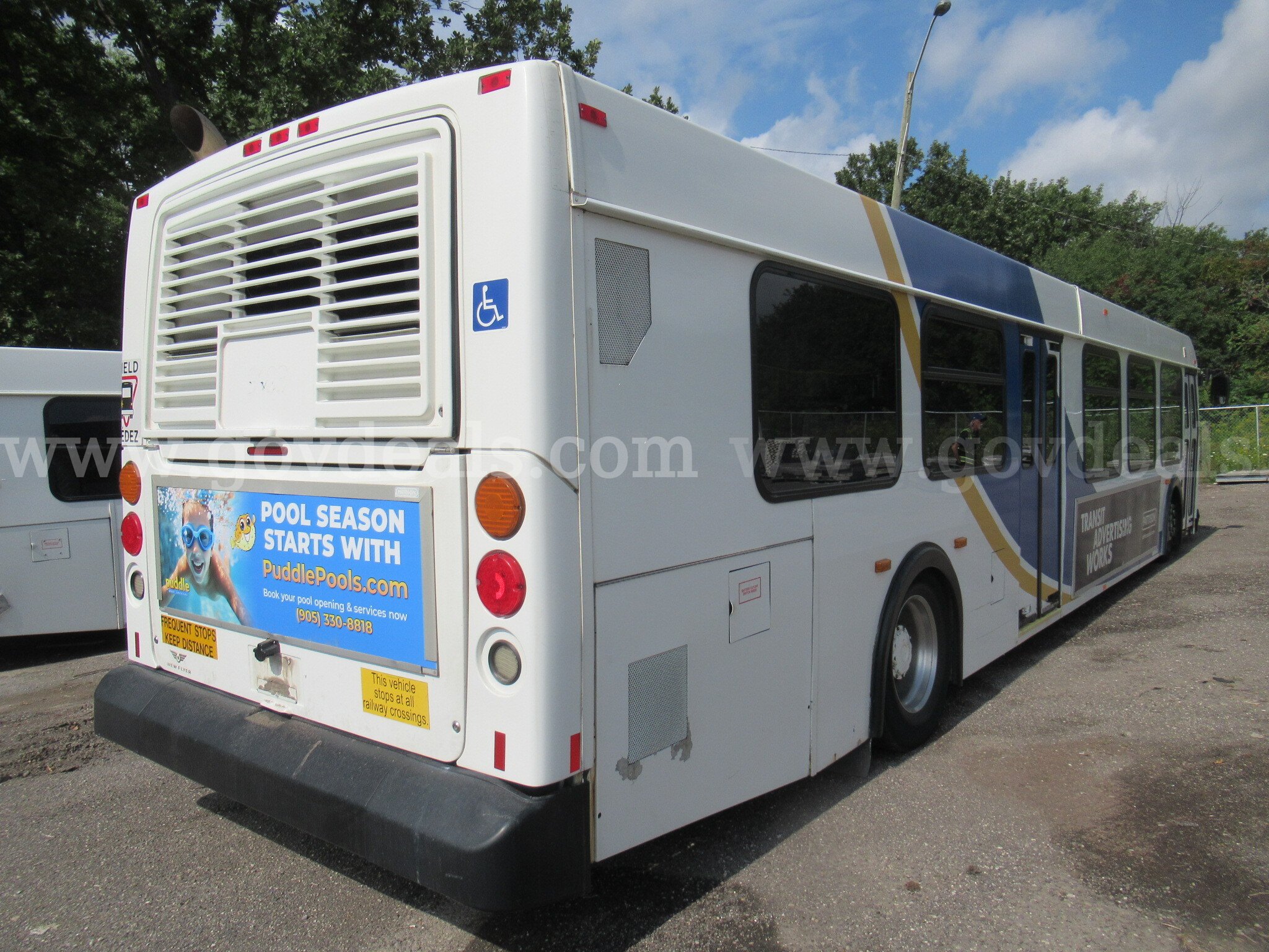 2008 New Flyer New Flyer Transit Bus Government Surplus Auction - Photo #2