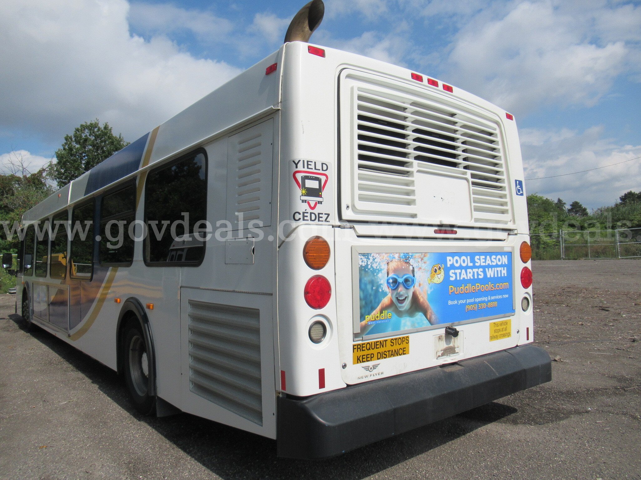 2008 New Flyer New Flyer Transit Bus Government Surplus Auction - Photo #3