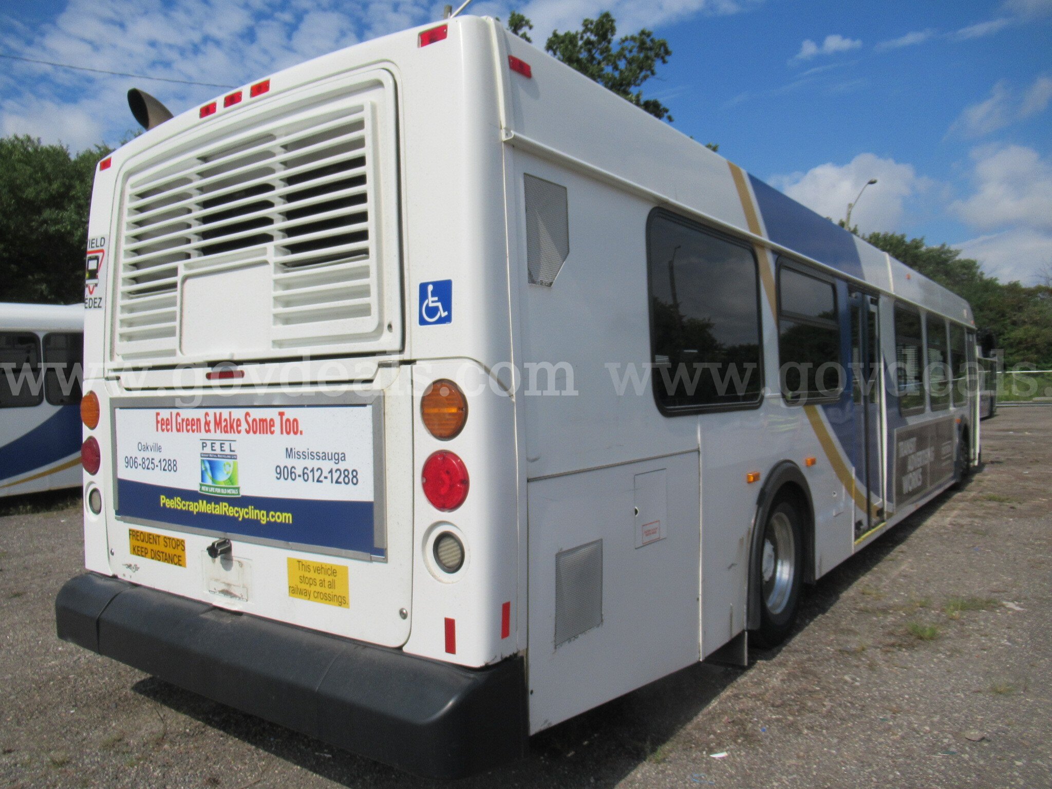 2009 New Flyer New Flyer Transit Bus Government Surplus Auction - Photo #2