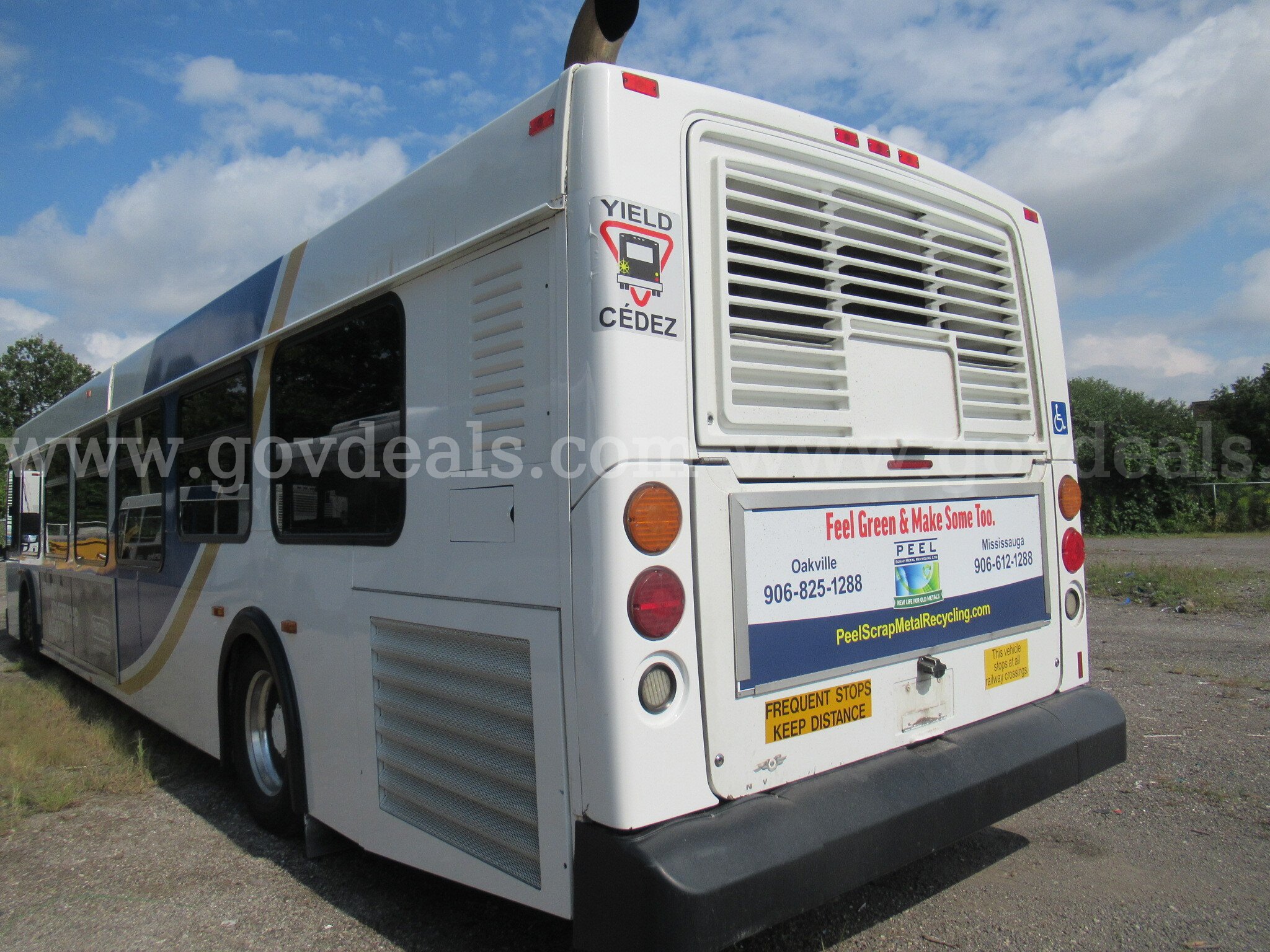 2009 New Flyer New Flyer Transit Bus Government Surplus Auction - Photo #3