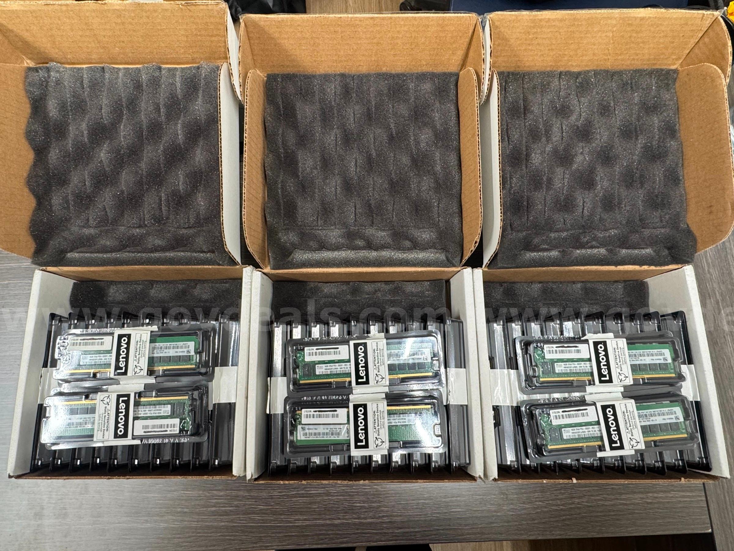 16GB DDR4 PC4-2933 Server RAM - Lot of 36 Sticks