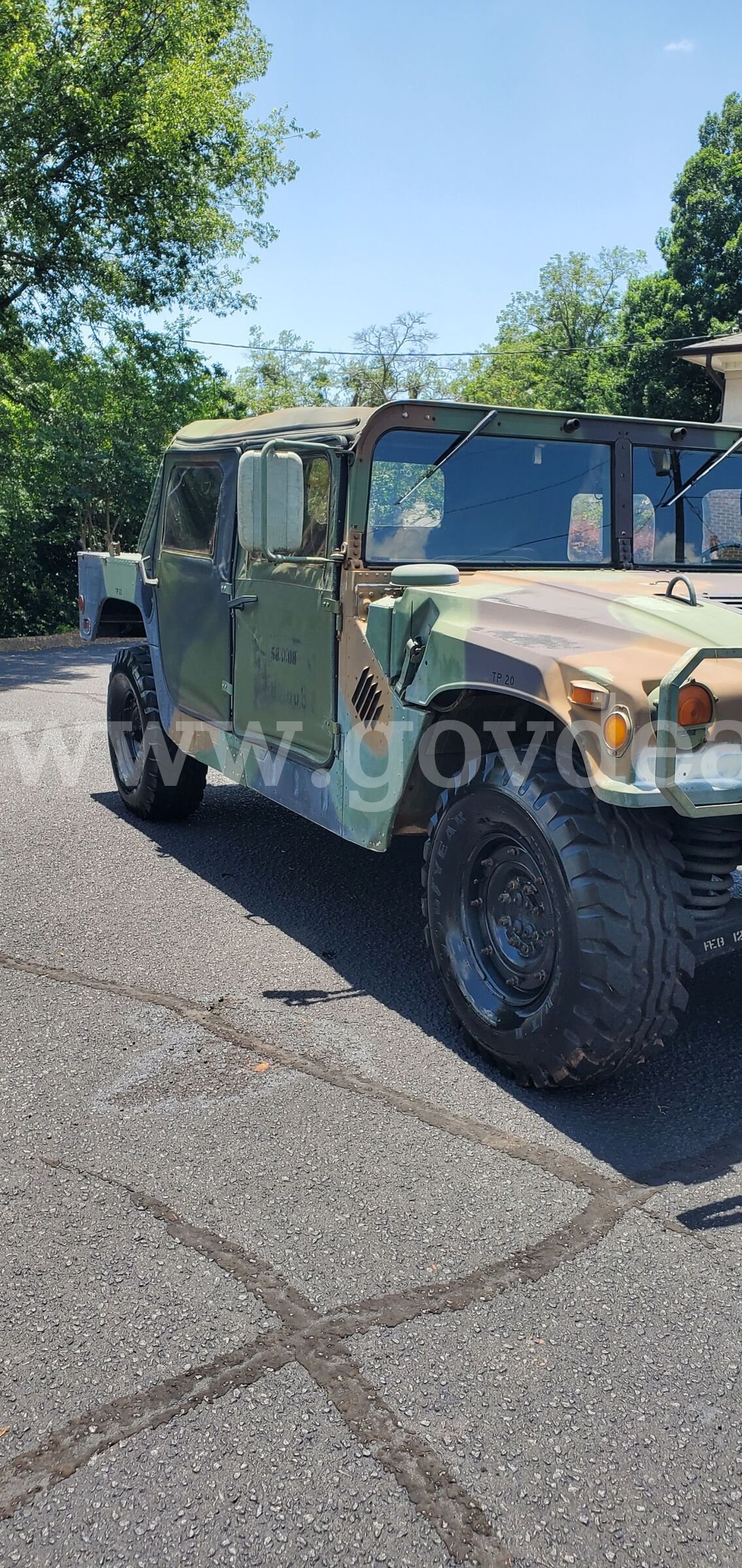 1992 AM General M1038 Humvee AM General M1038 Government Surplus Auction - Photo #3