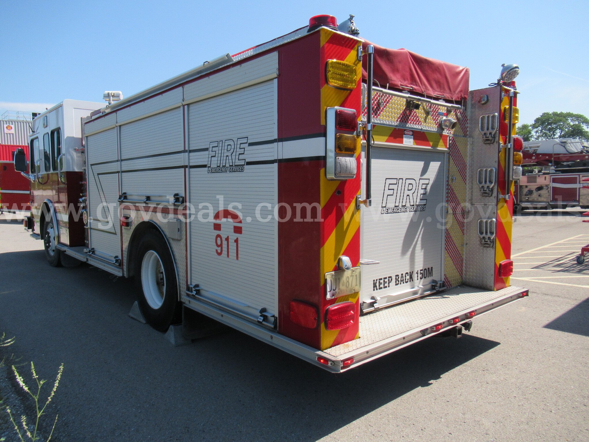 2002 Spartan Firetruck Spartan Firetruck Government Surplus Auction - Photo #3
