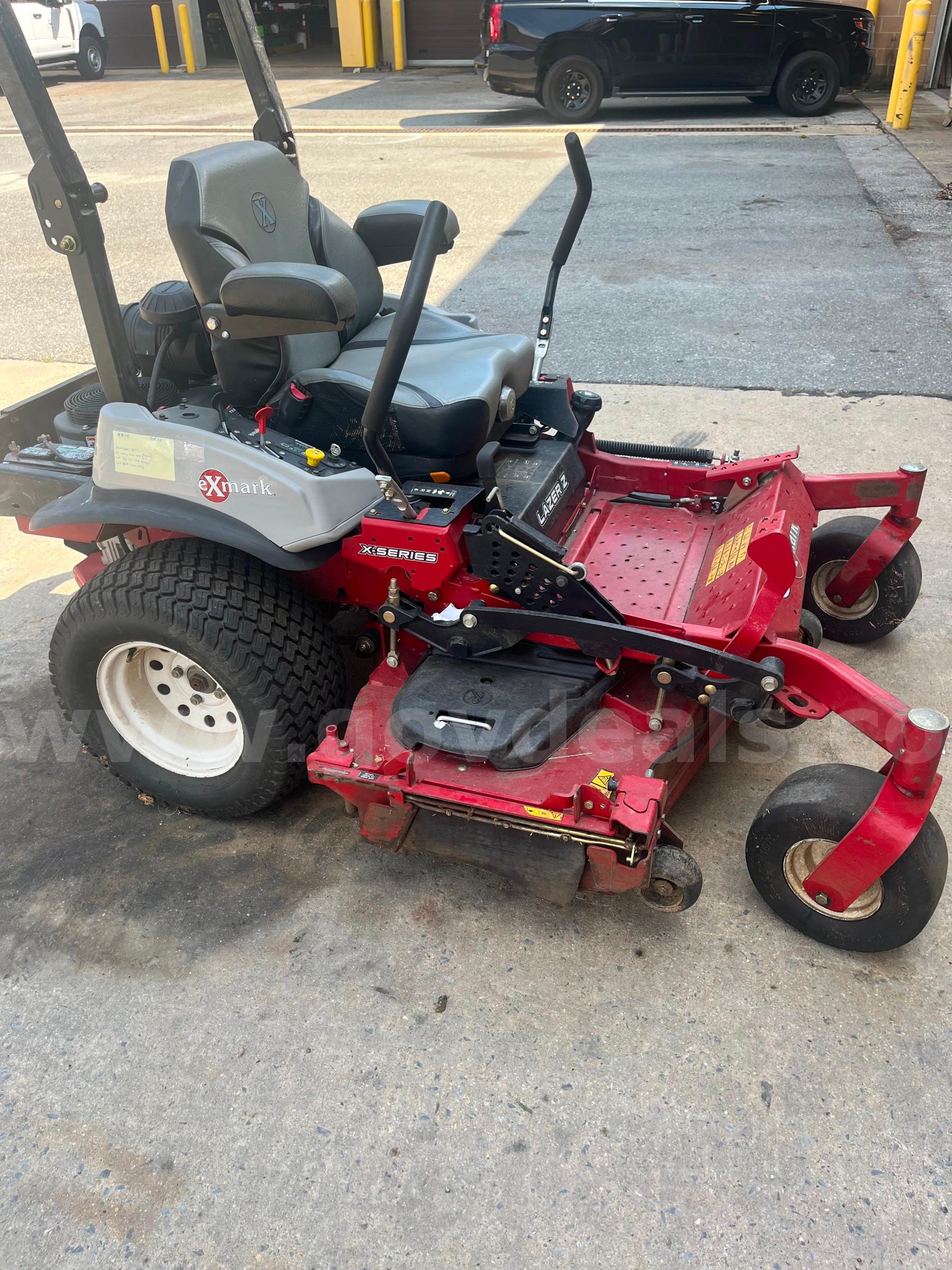 2020 Exmark 60 inch z rider mower Exmark 60 inch Z-turn Government Surplus Auction - Photo #2