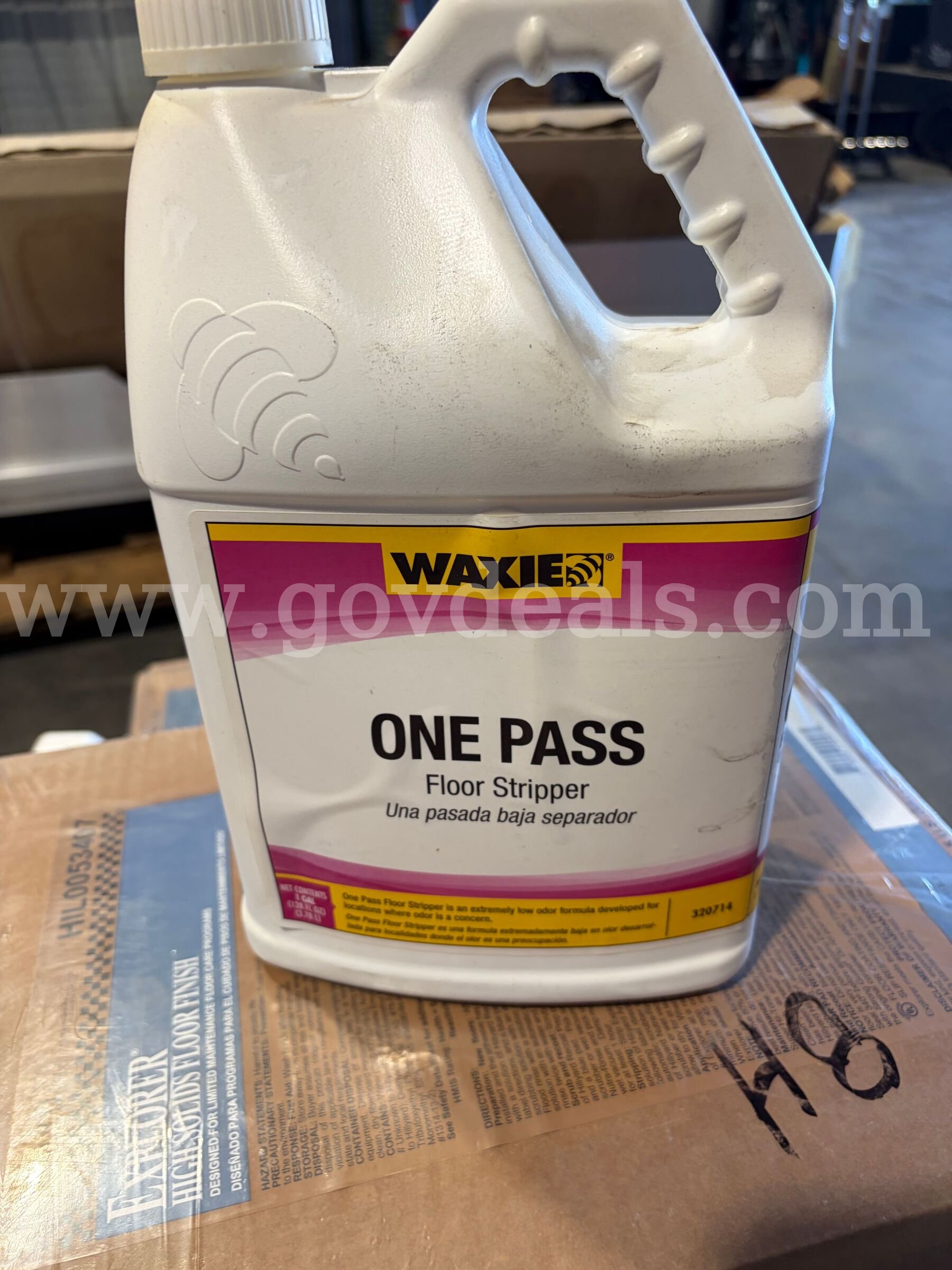 Floor Wax & Finish Waxie-Explorer  Government Surplus Auction - Photo #3