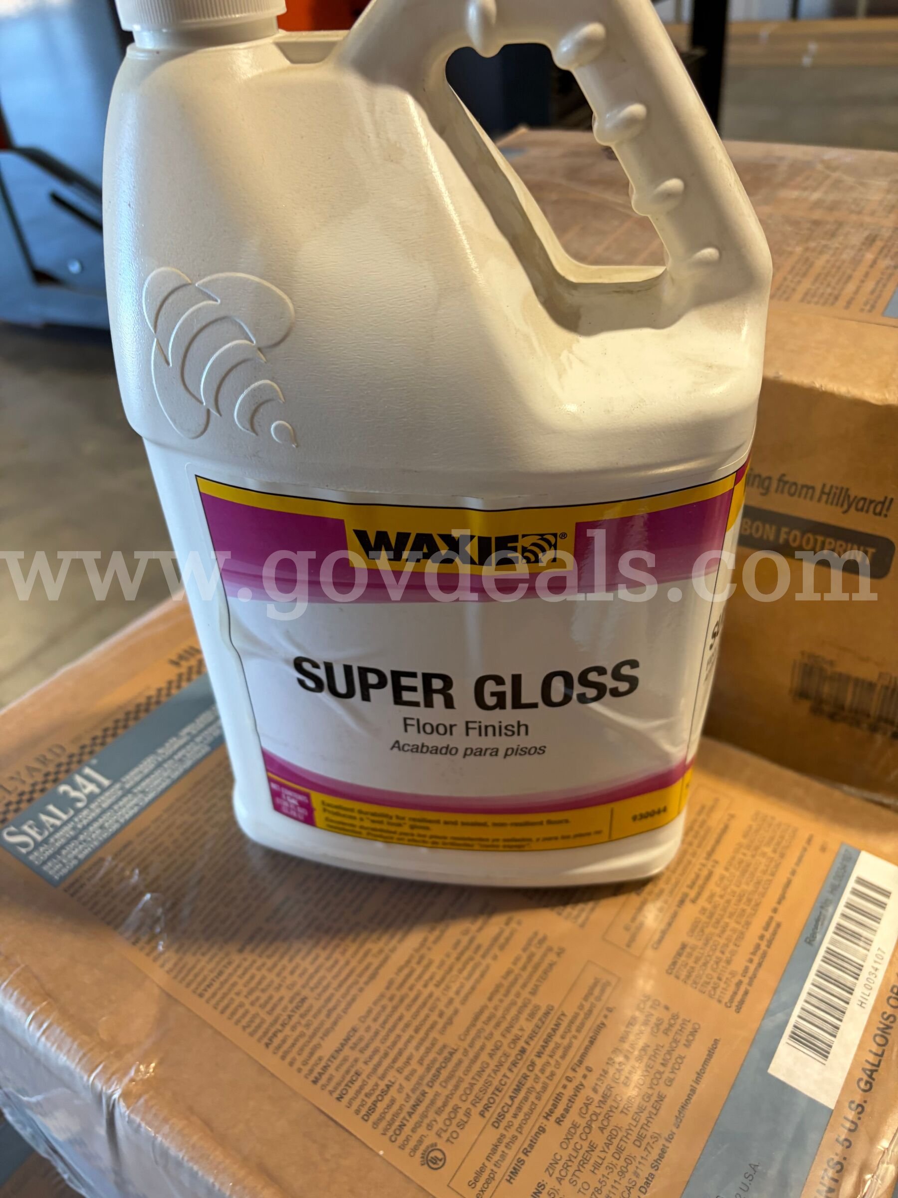 Floor Wax & Finish Waxie-Explorer  Government Surplus Auction - Photo #5
