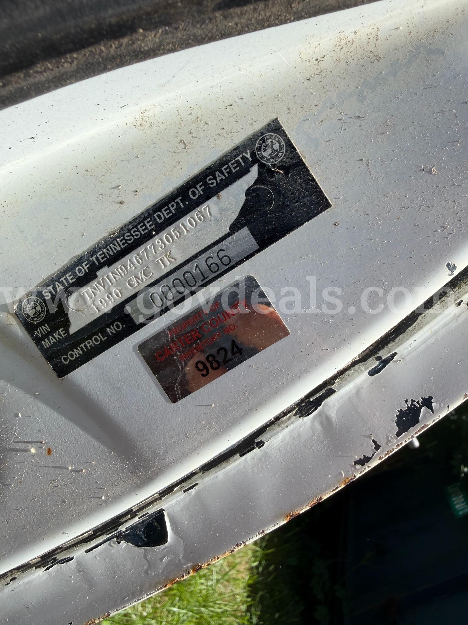 1990 GMC 3500 GMC 3500 Government Surplus Auction - Photo #6