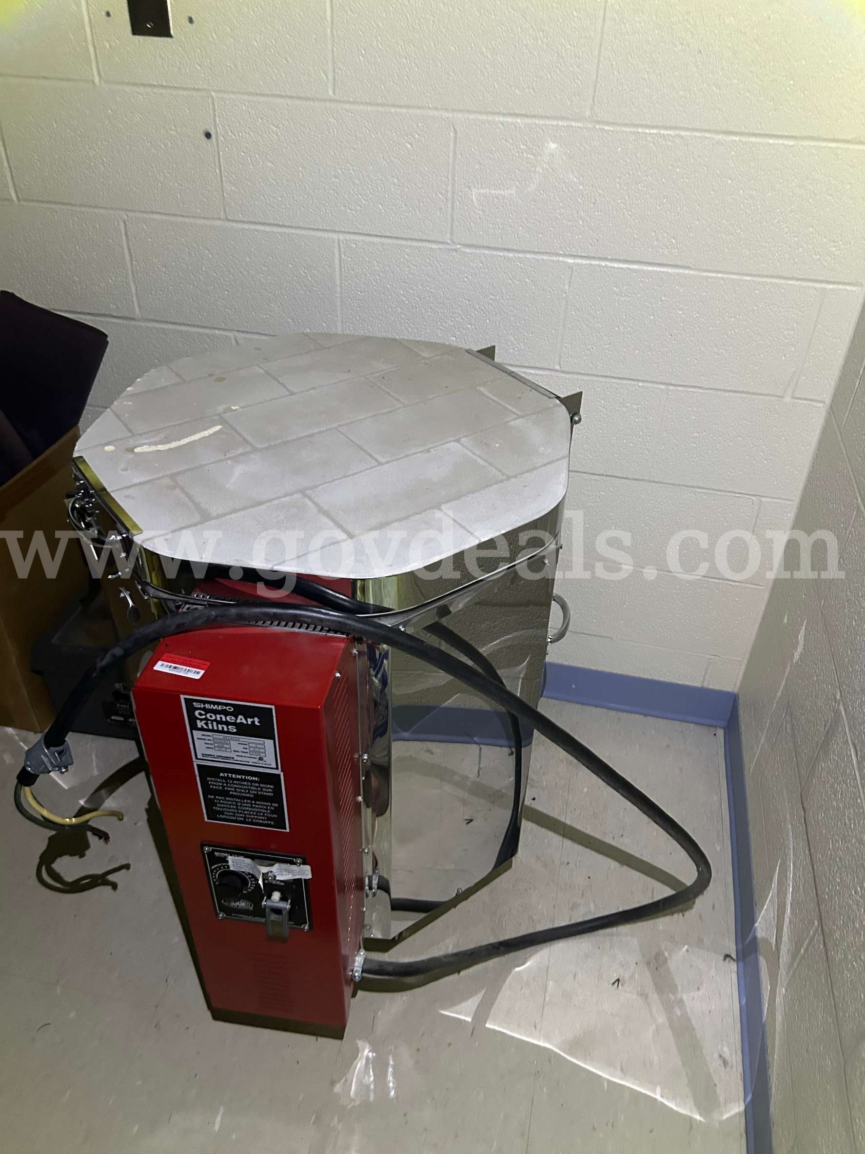 Shimpo Cone Art Kilns : Kiln Sitter  LT-3K /# MX1822D Government Surplus Auction - Photo #5