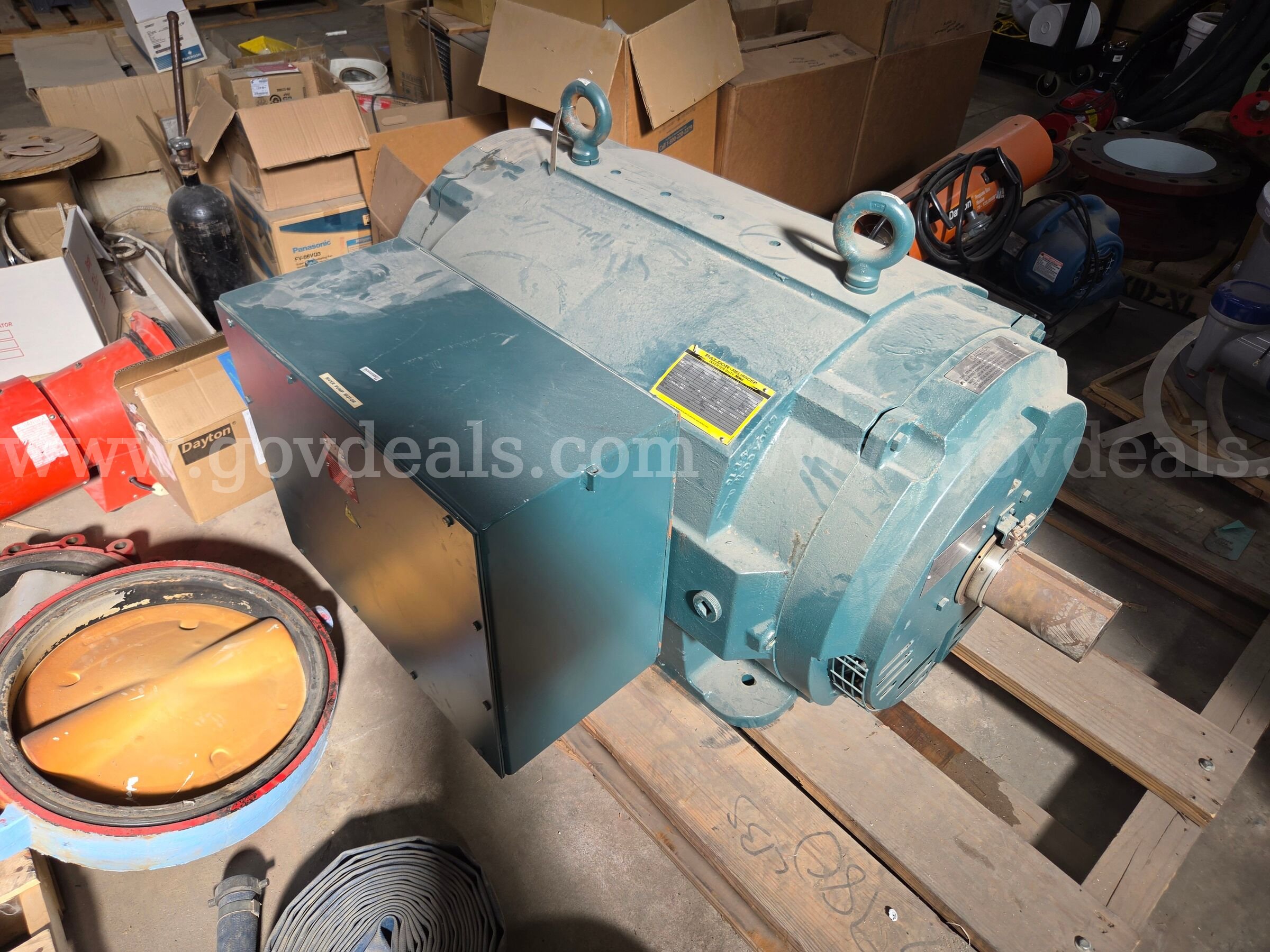 Baldor-Reliance 500 HP Inverter Duty AC Motor – 460V – 3 Phase – 1777 RPM Baldor 500 Government Surplus Auction - Photo #4