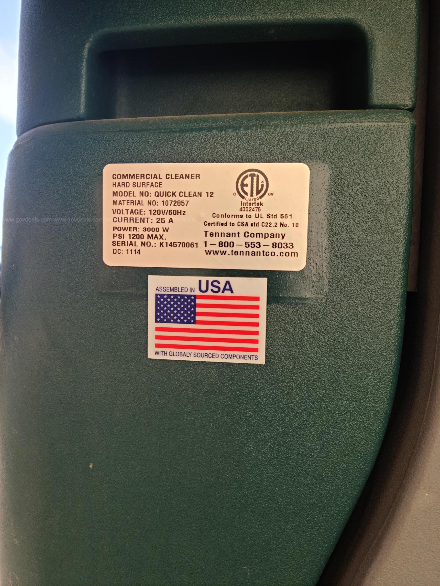 Multi-Surface Cleaner Nobles Quick Clean 12 Government Surplus Auction - Photo #3