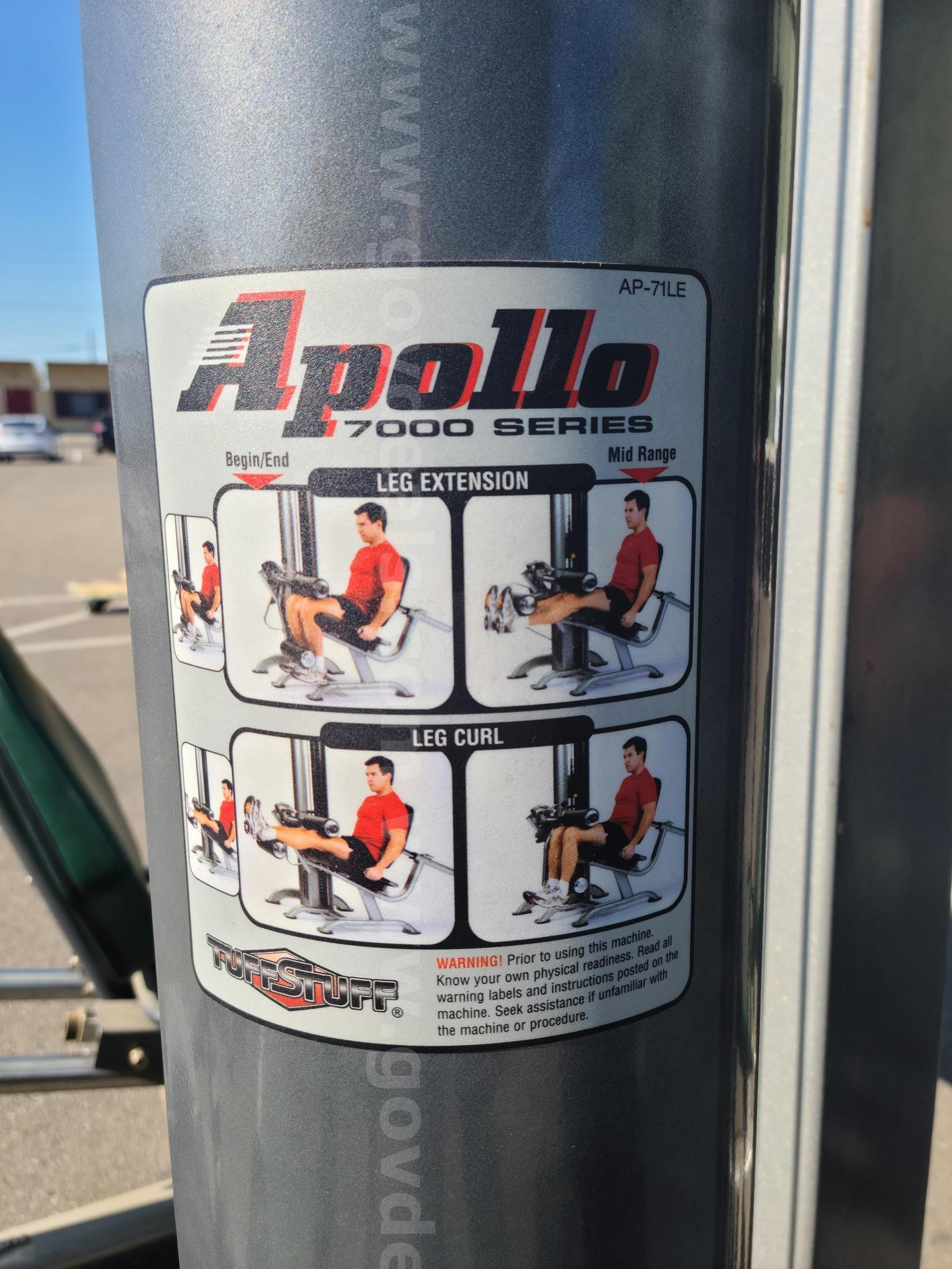 Apollo 7000 Series Leg Work Out Equipment