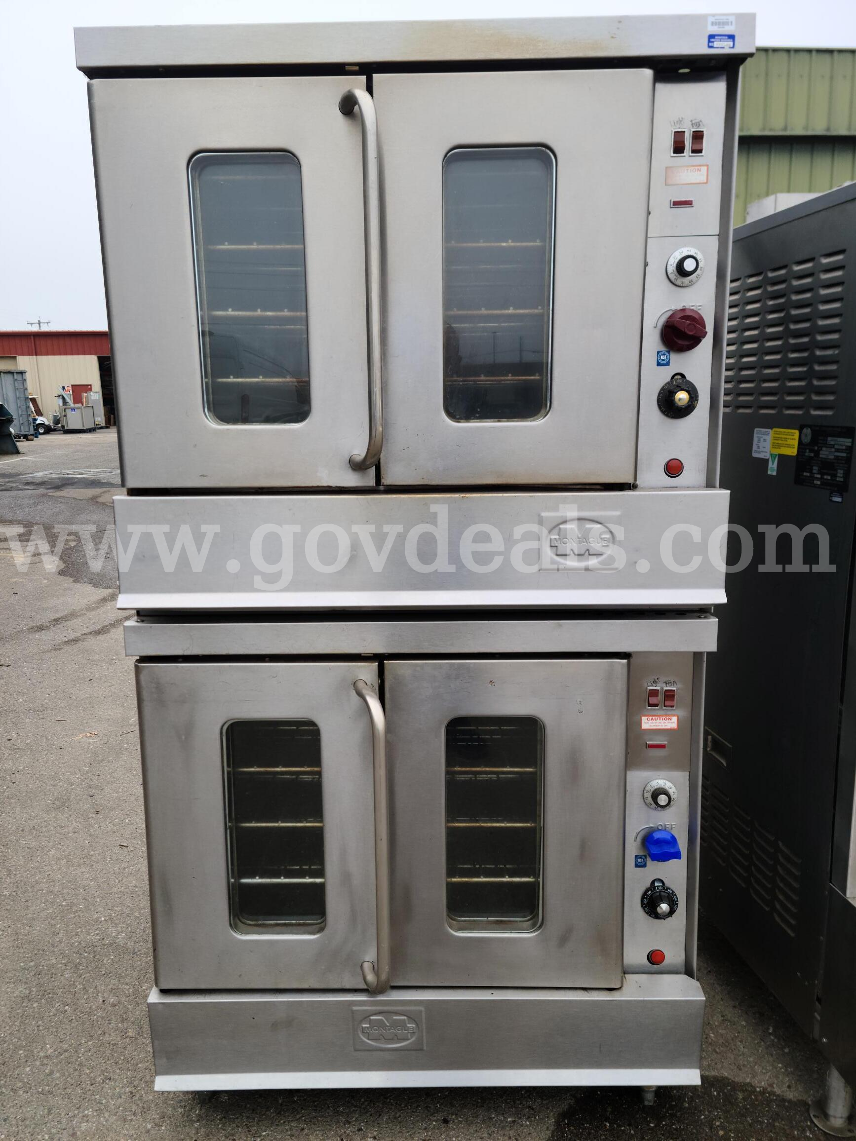 Montague Double Oven with Cleveland Steamer