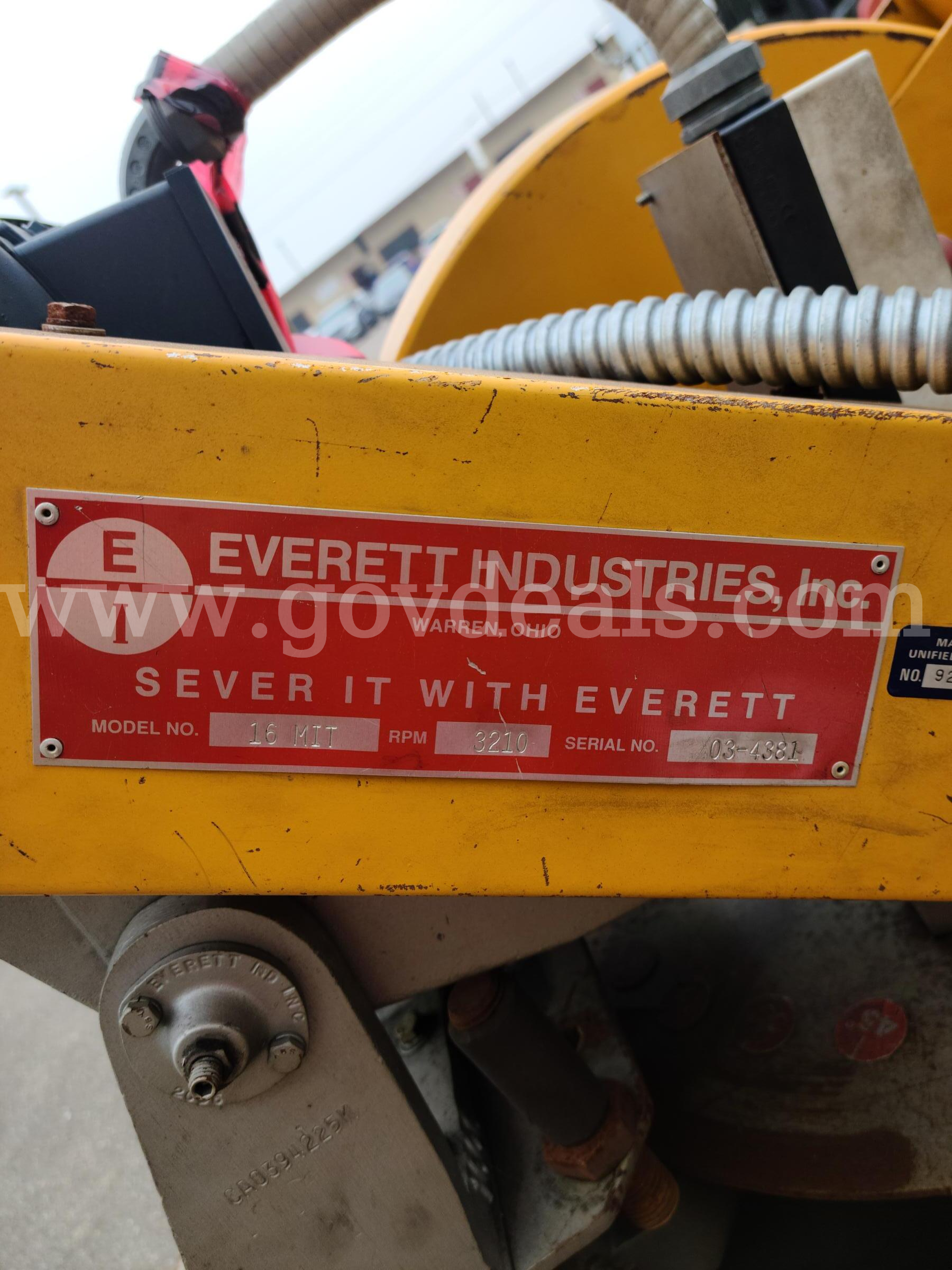 Everett 16in Miter Saw Everett 16MIT Government Surplus Auction - Photo #2