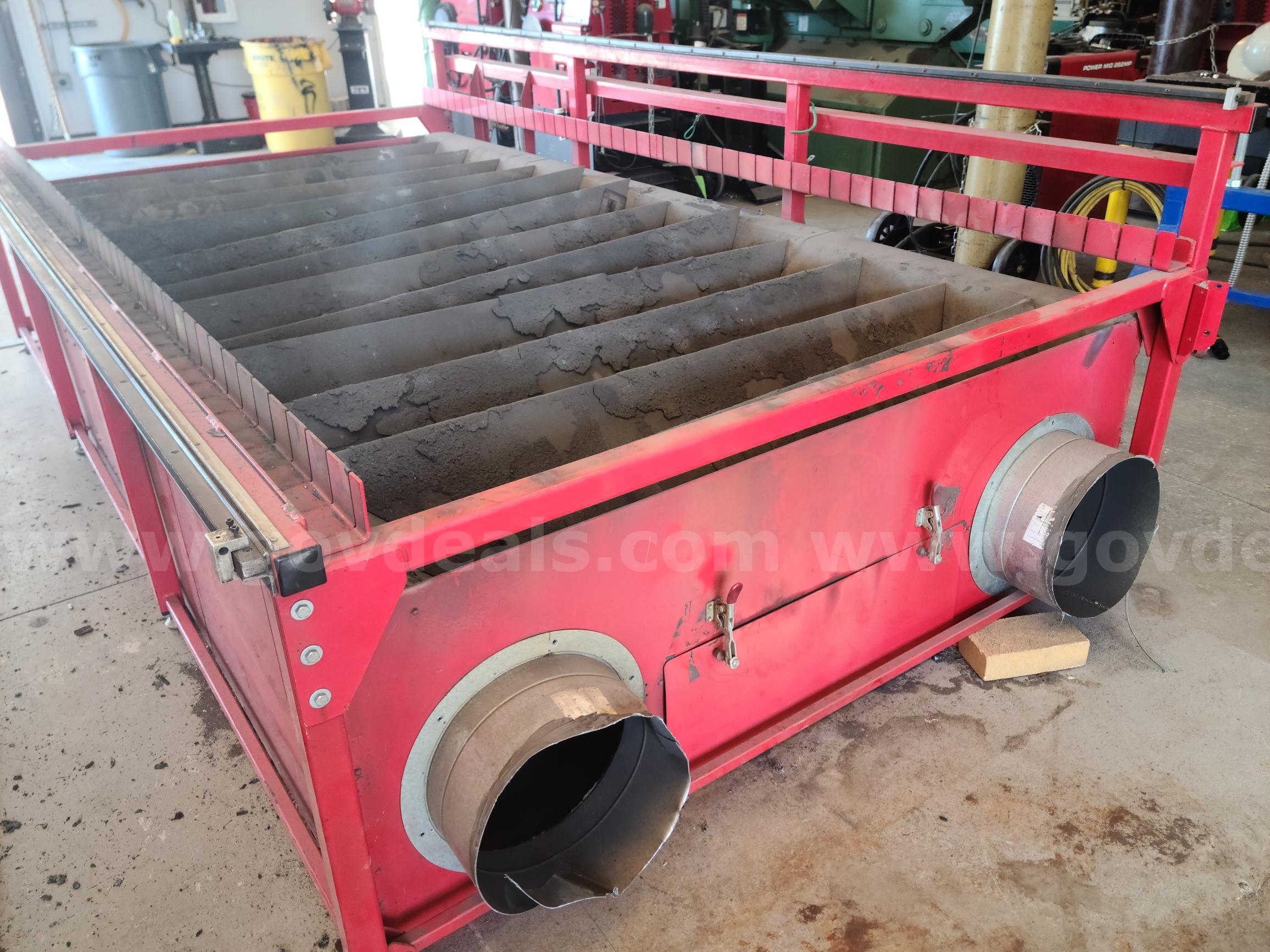 Plasma Cutting Table   Government Surplus Auction - Photo #2