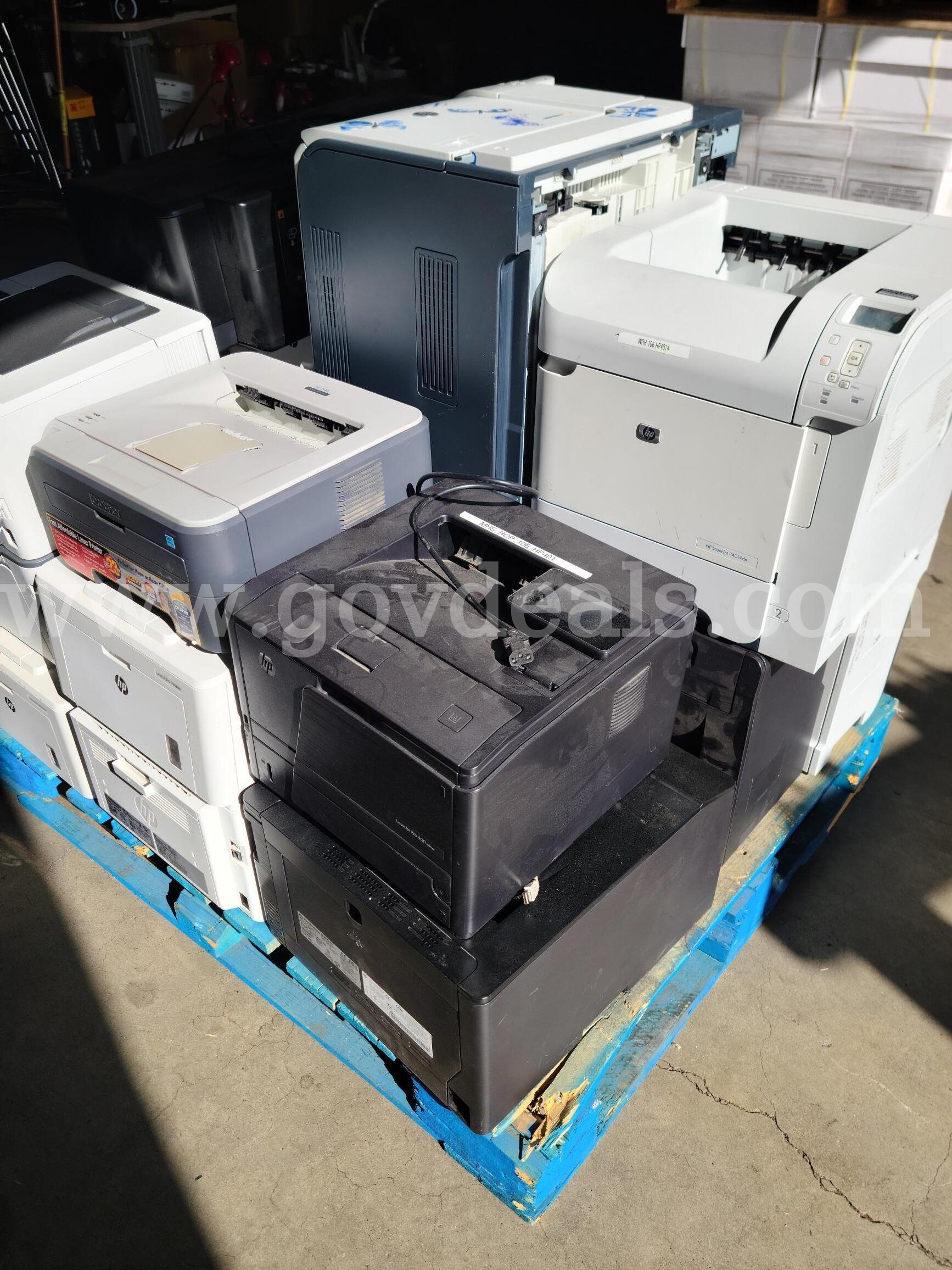 Lot of Printers   Government Surplus Auction - Primary Photo