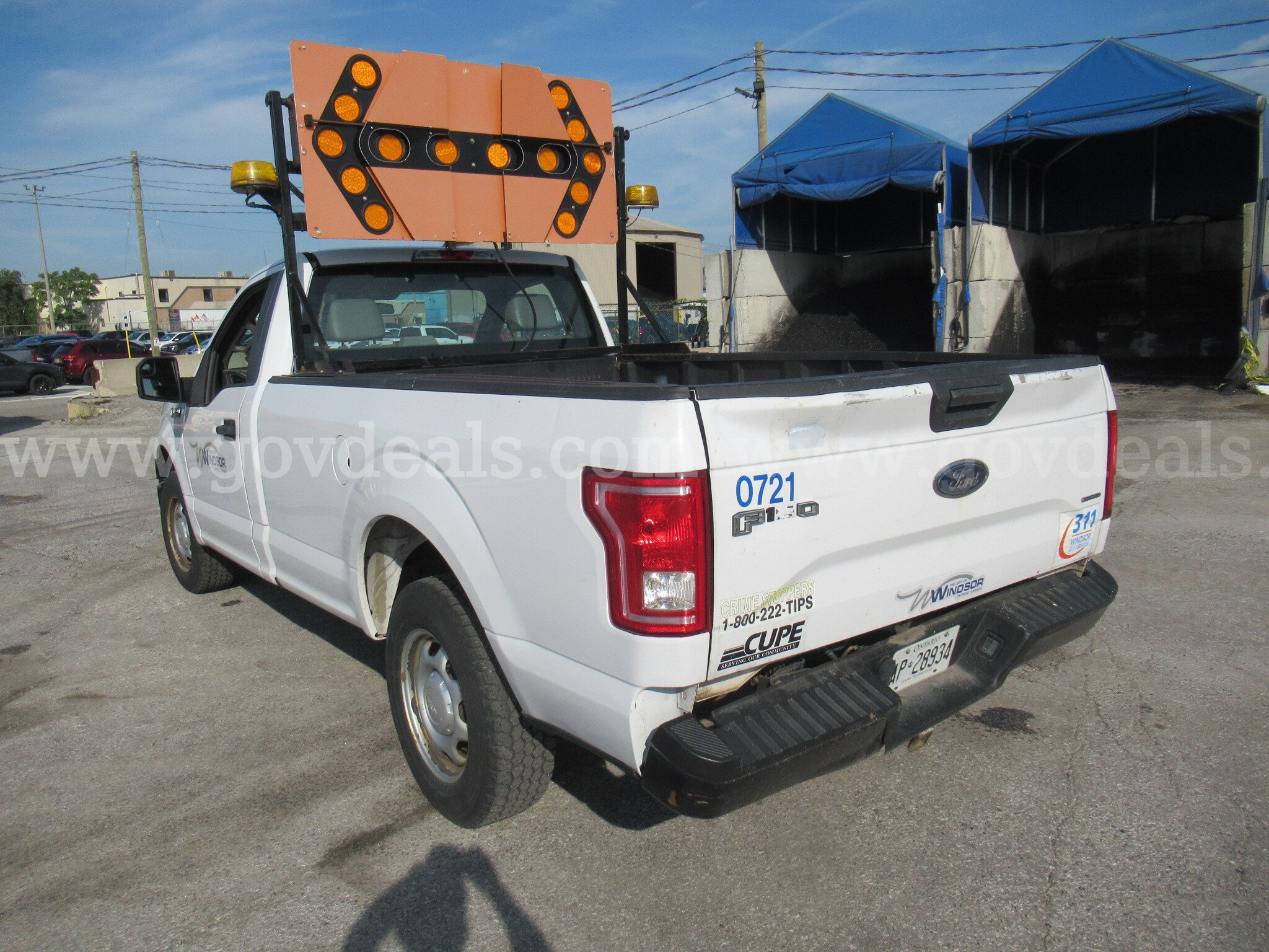 2016 Ford F-150 XL 6.5-ft. Bed 2WD Ford F-150 Government Surplus Auction - Photo #3