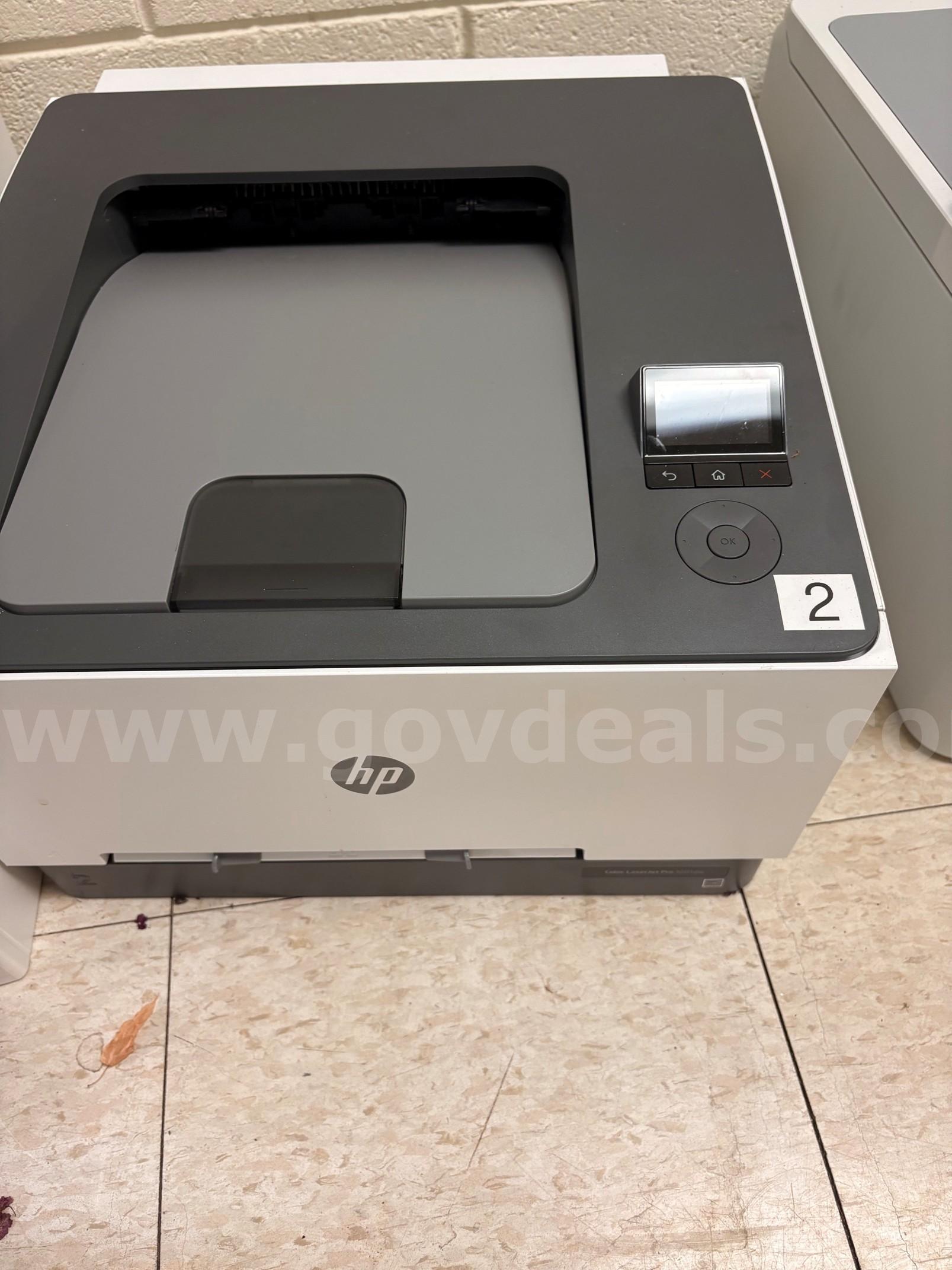 Asset ID #5499   #2 HP COLOR  LASER JET ENTERPRISE   Used
