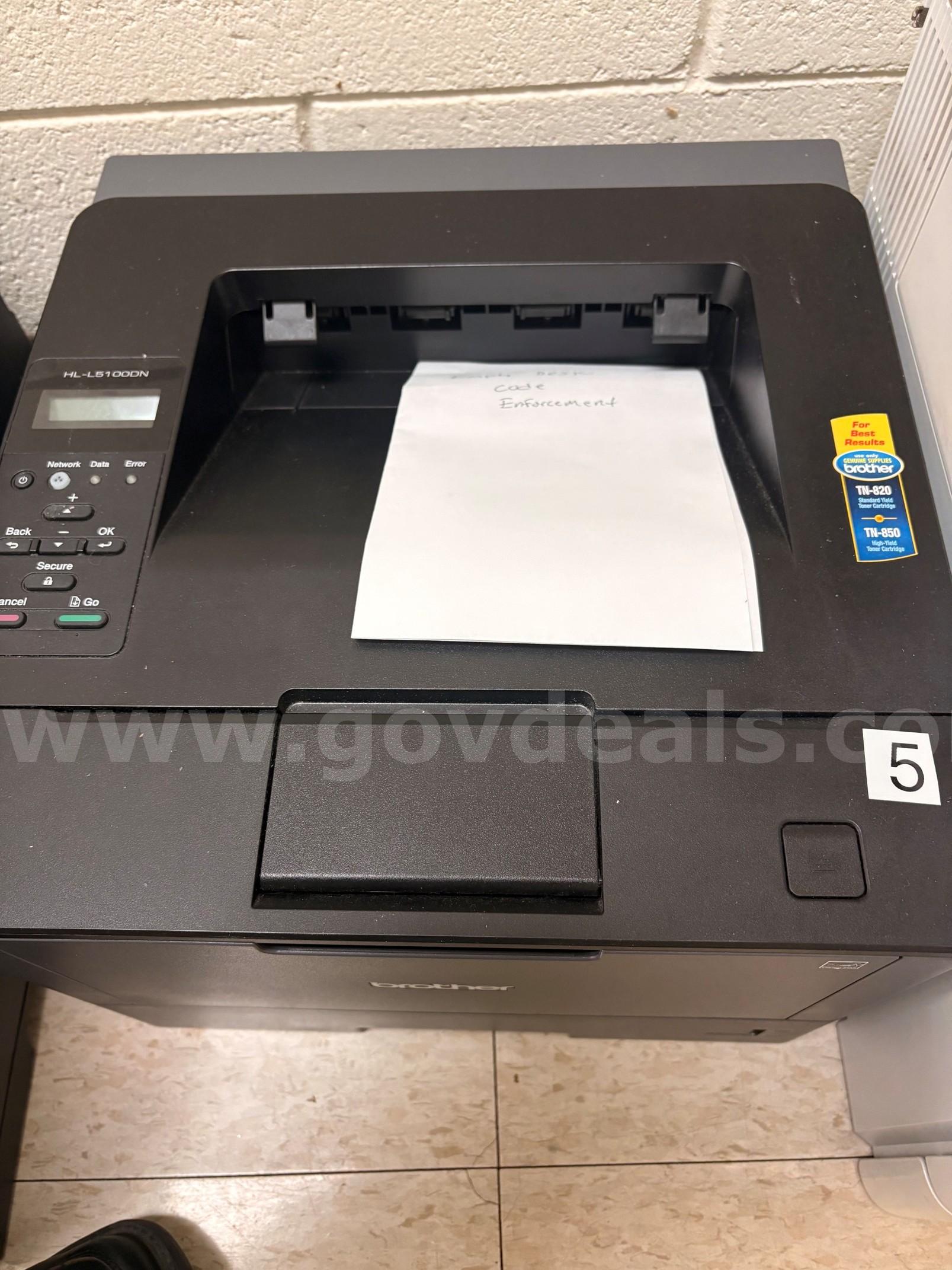 Asset ID #5502 #5  The HP LaserJet Pro 400 Color M451dn HP 5502 Government Surplus Auction - Primary Photo