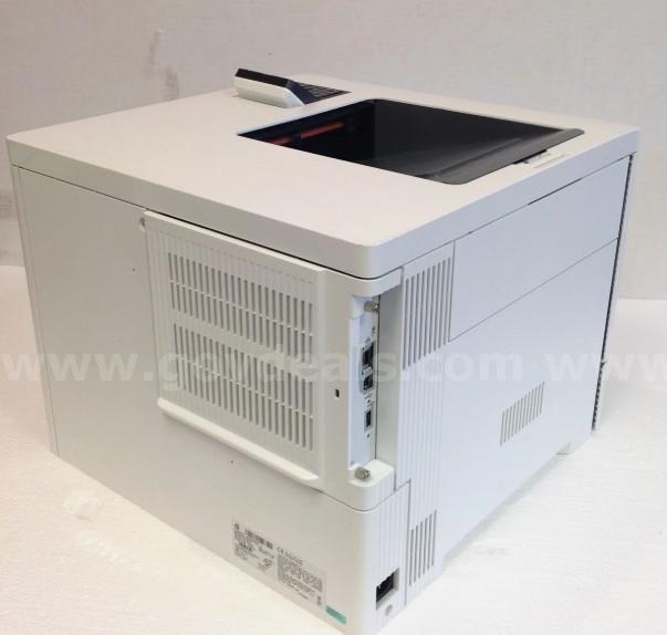 Asset ID #5508  #50  HP Color LaserJet Enterprise M554 1GB Laser Printer w/ Only 7k Pages Printed HP 5508 Government Surplus Auction - Photo #4