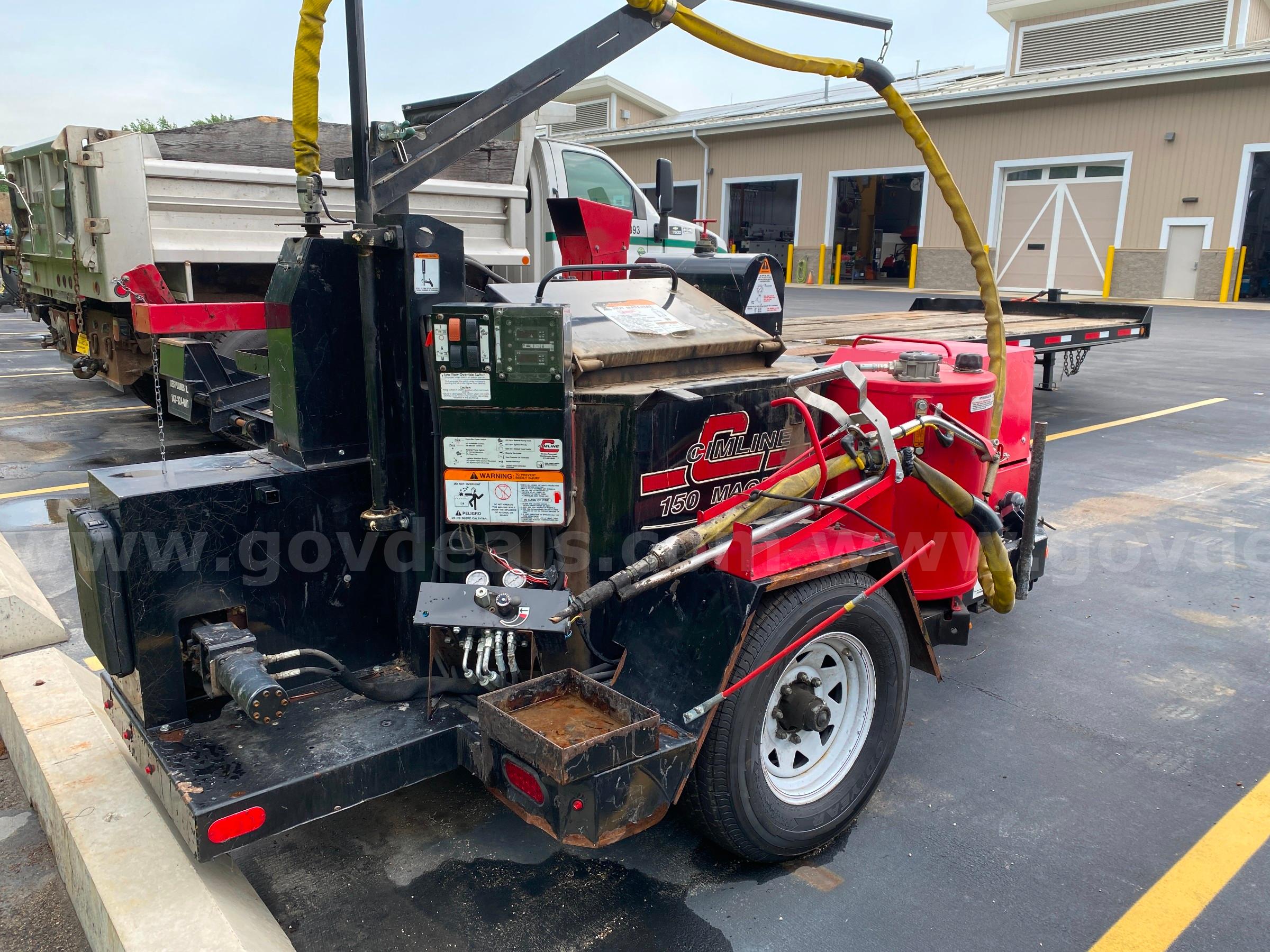 2015 Cimline Magma 150 Melter Applicator Cimline 150 Government Surplus Auction - Photo #2