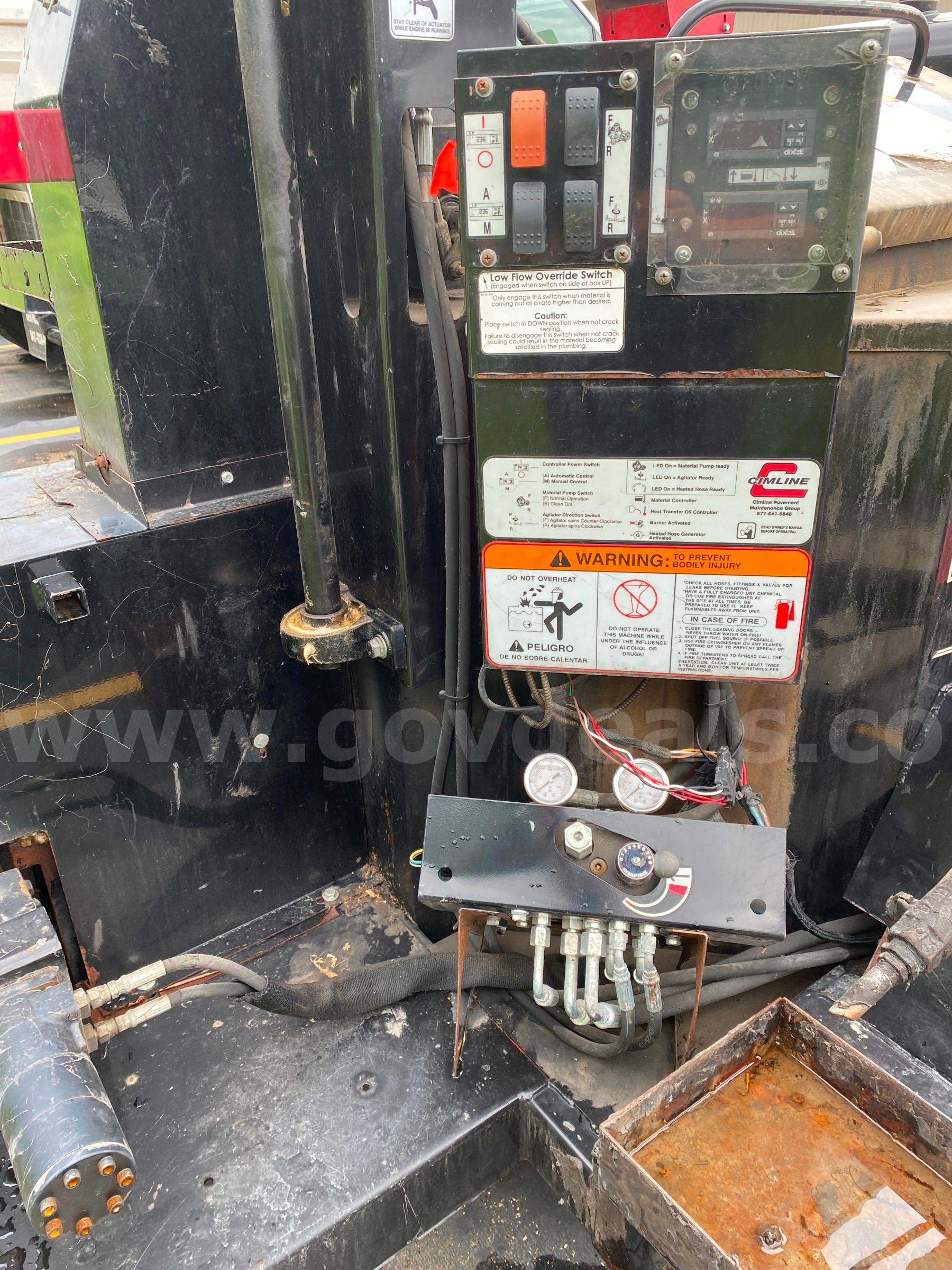 2015 Cimline Magma 150 Melter Applicator Cimline 150 Government Surplus Auction - Photo #6
