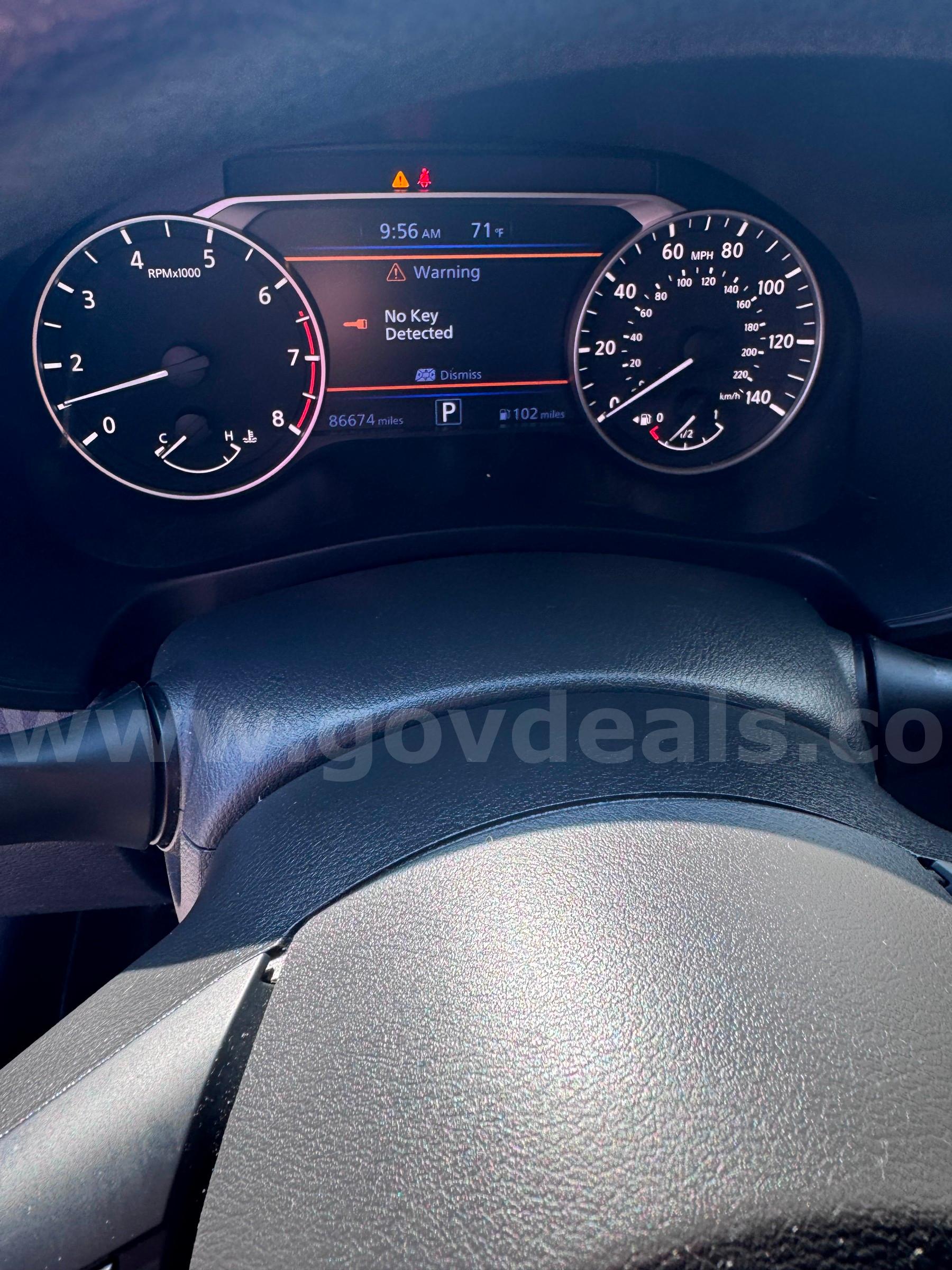 2022 Nissan Altima Nissan Altima Government Surplus Auction - Photo #3